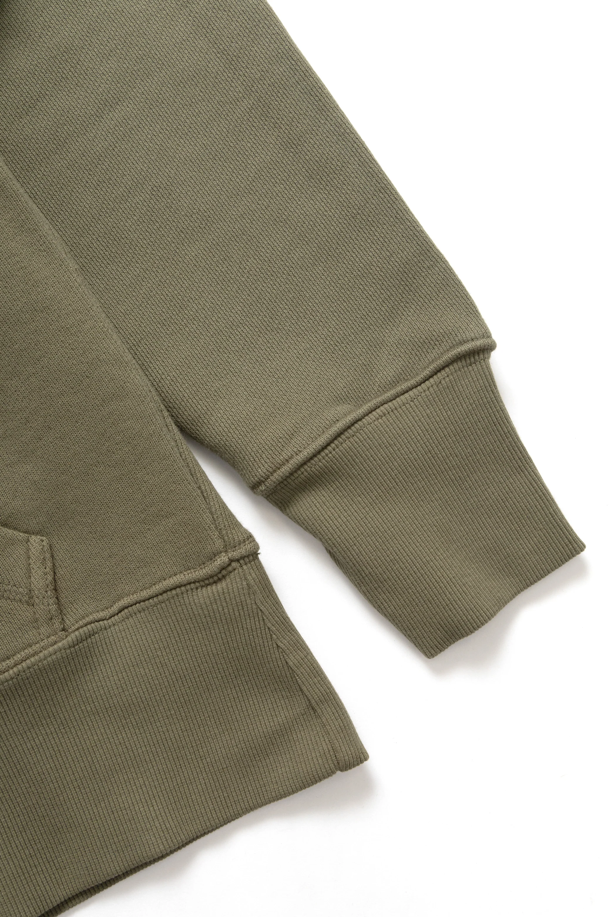 Service Works - Arch Logo Zip Hoodie - Olive - Image 5