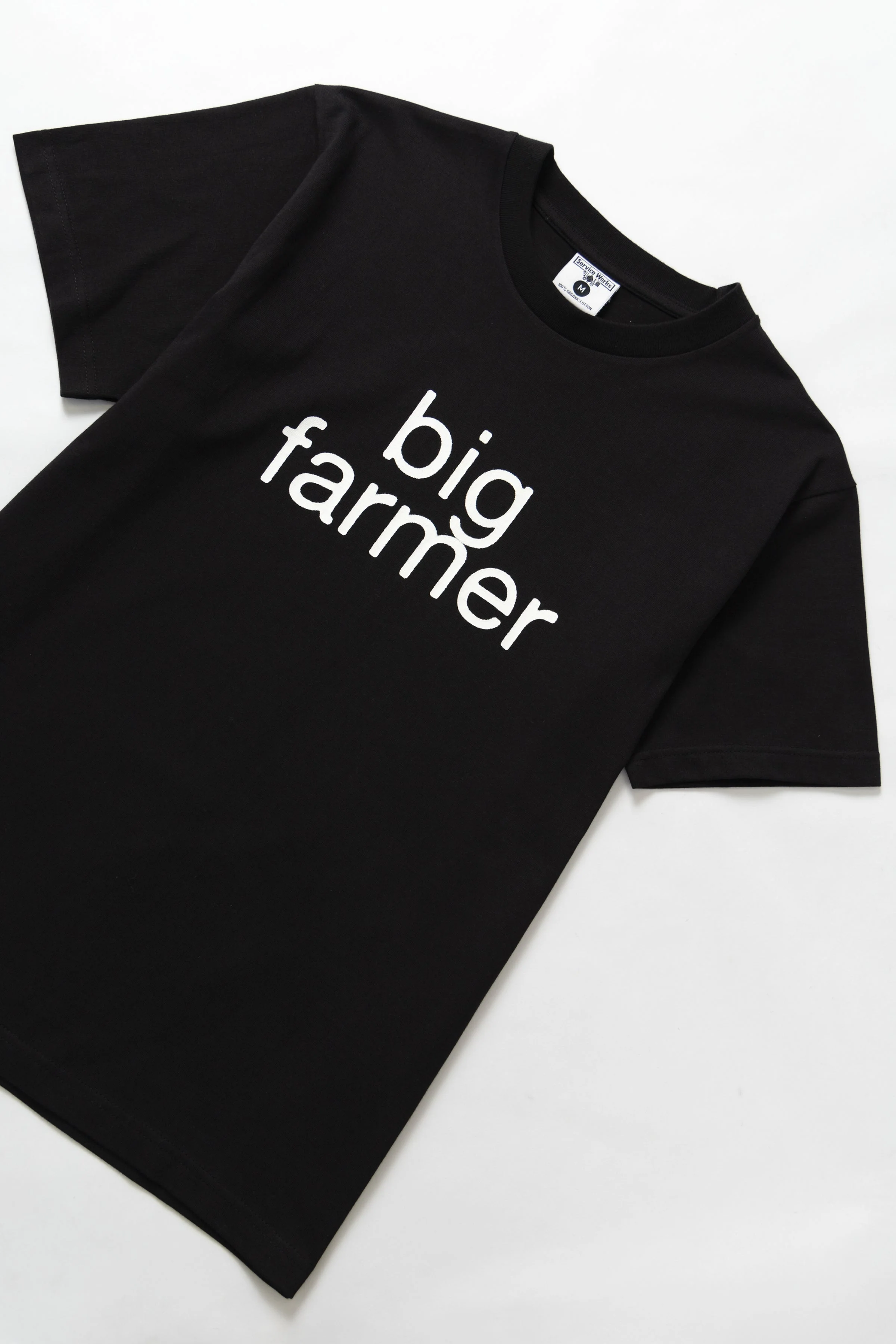 Service Works - Big Farmer Tee - Black - Image 2