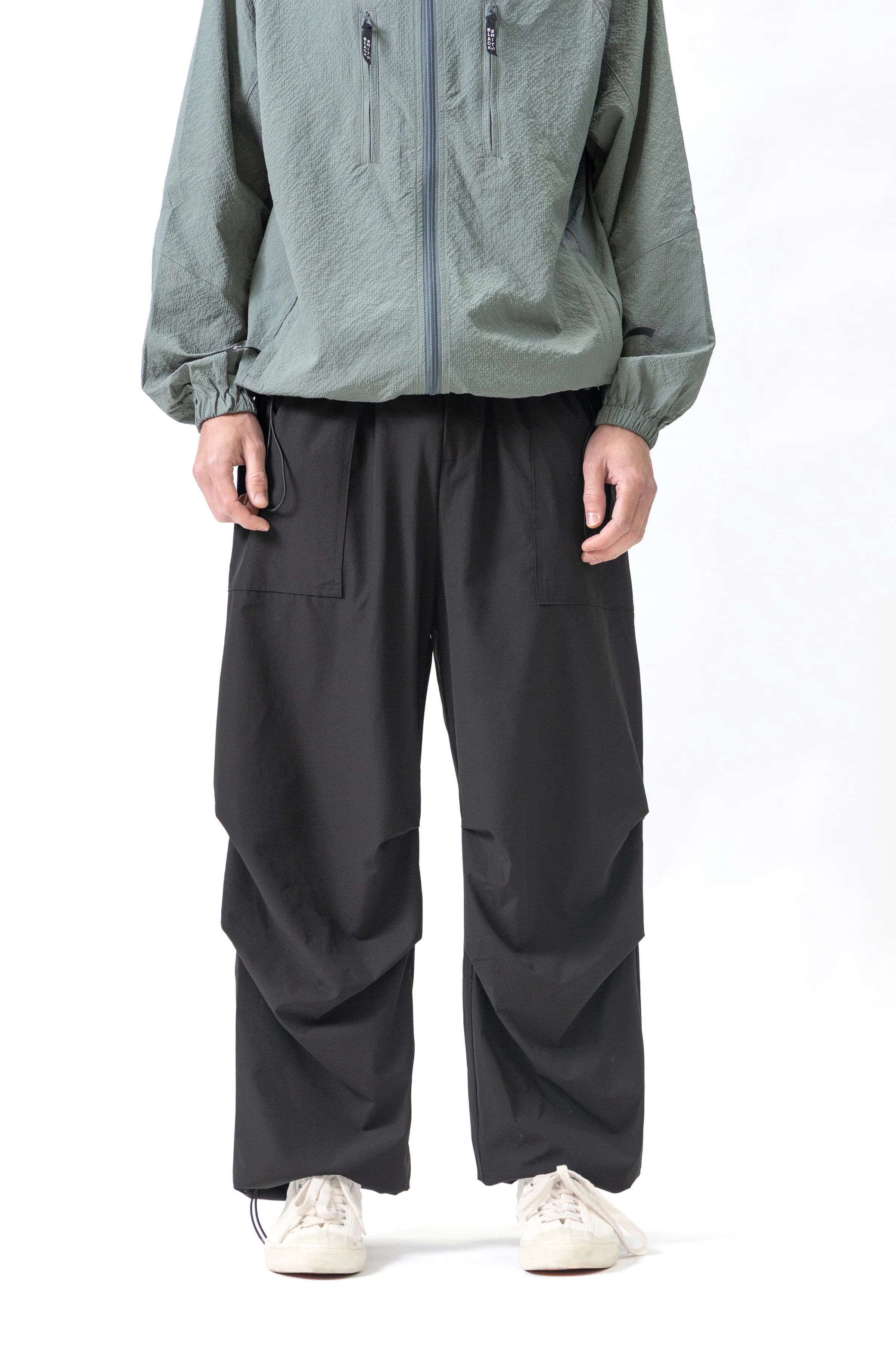 Blacksmith - Baggy Dart Pant - Black - Image 2