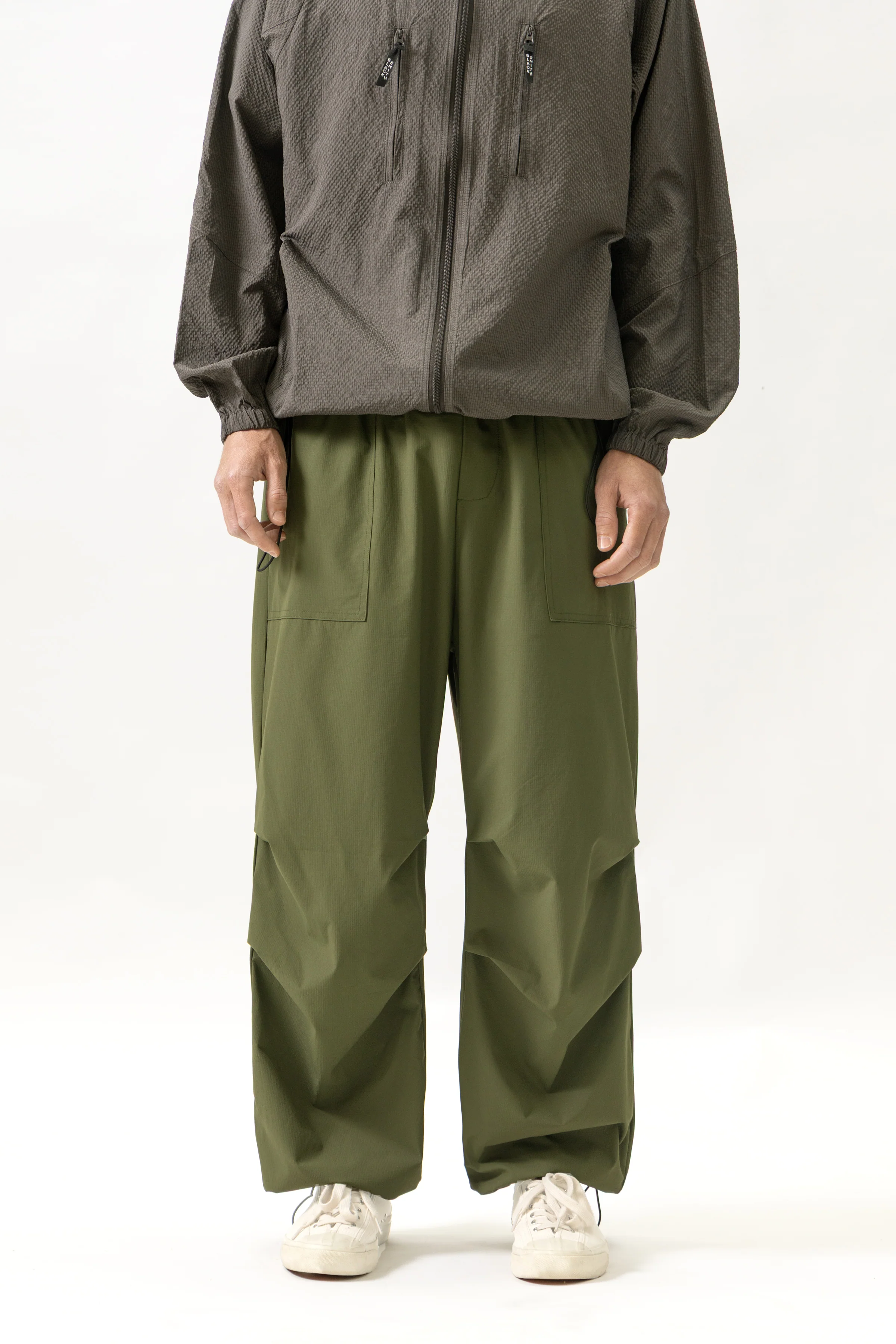 Blacksmith - Baggy Dart Pant - Olive - Image 2
