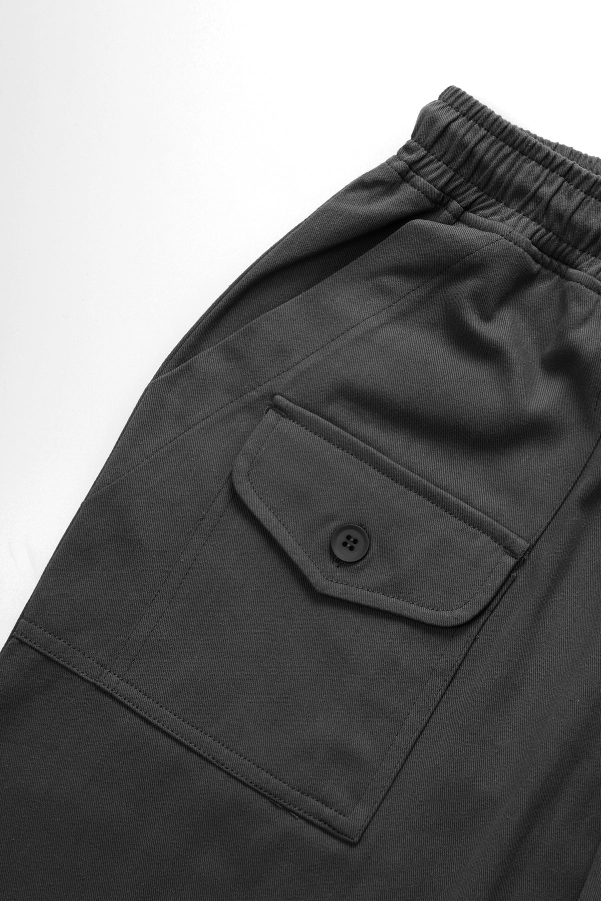 Blacksmith - Beach Cargo Shorts - Black - Image 4