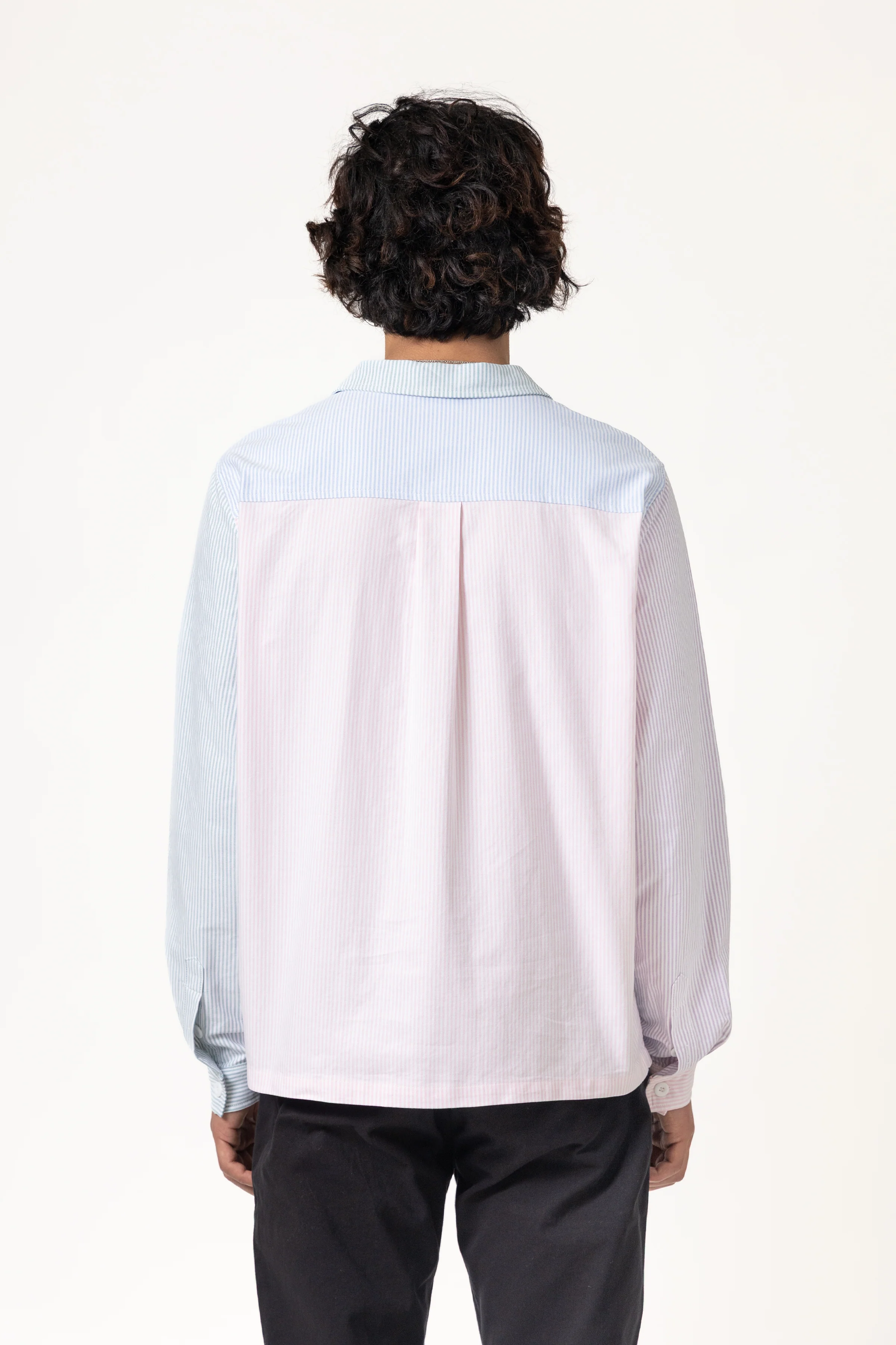Blacksmith - 'Boxford' Utility Shirt - Crazy Stripe - Image 4