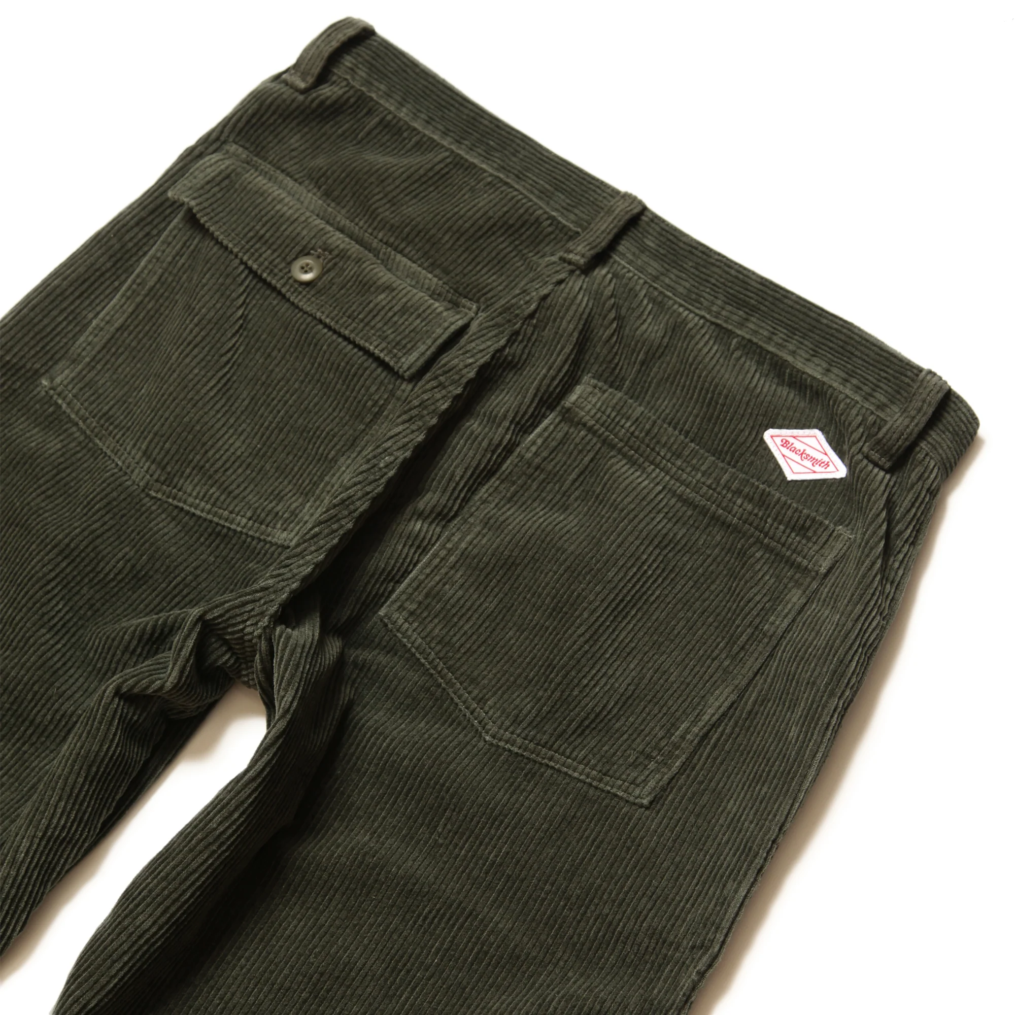 Blacksmith - Cord Fatigue Pants - Olive - Image 3