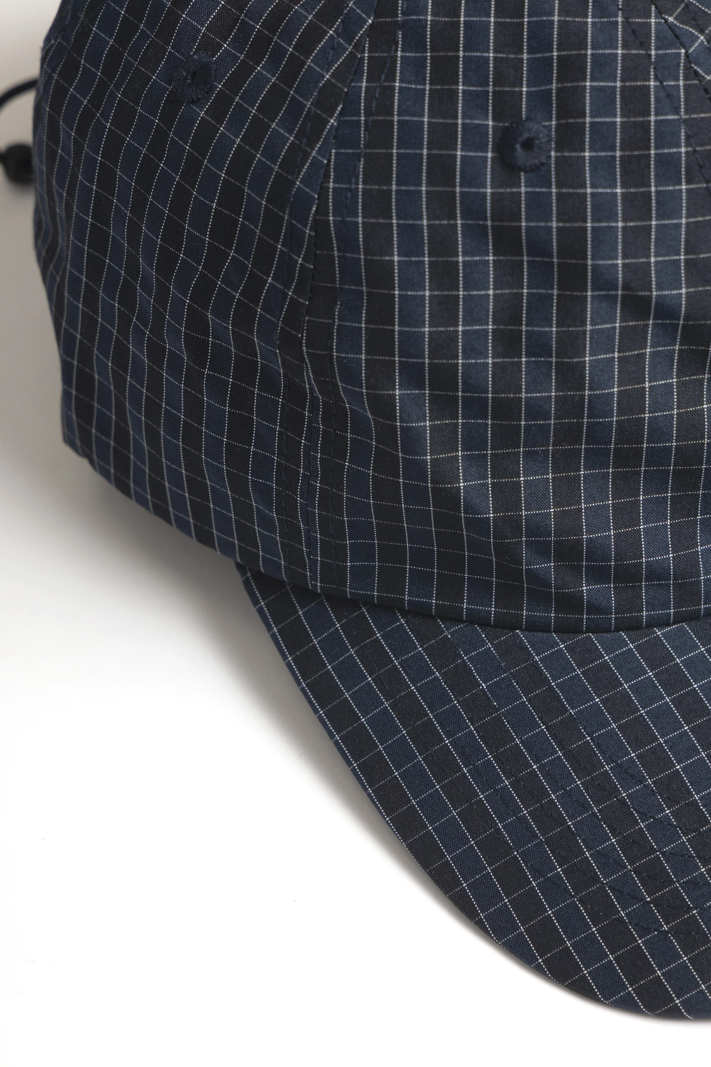 Blacksmith - Grid Check Cap - Navy - Image 3