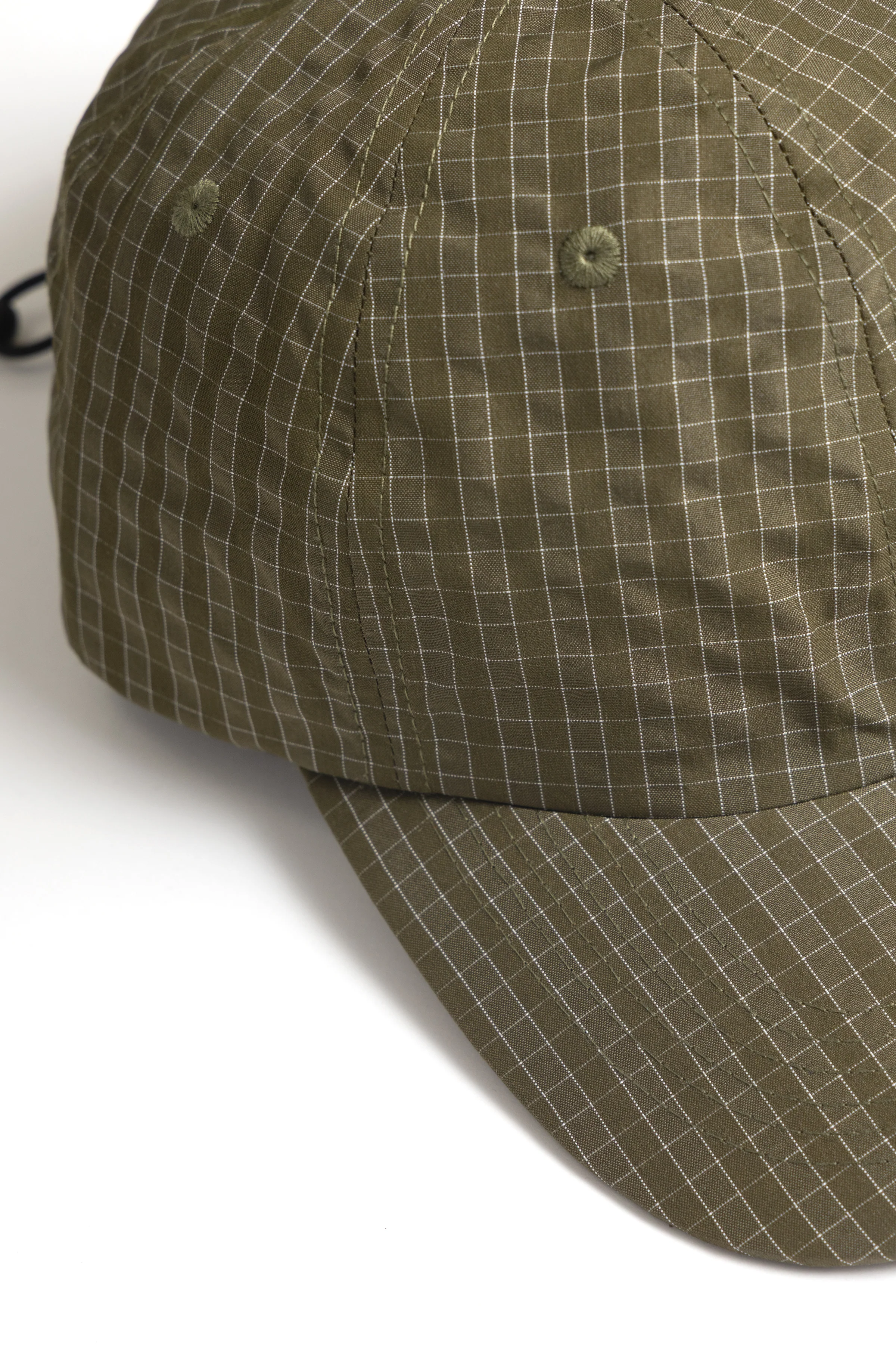 Blacksmith - Grid Check Cap - Olive - Image 3