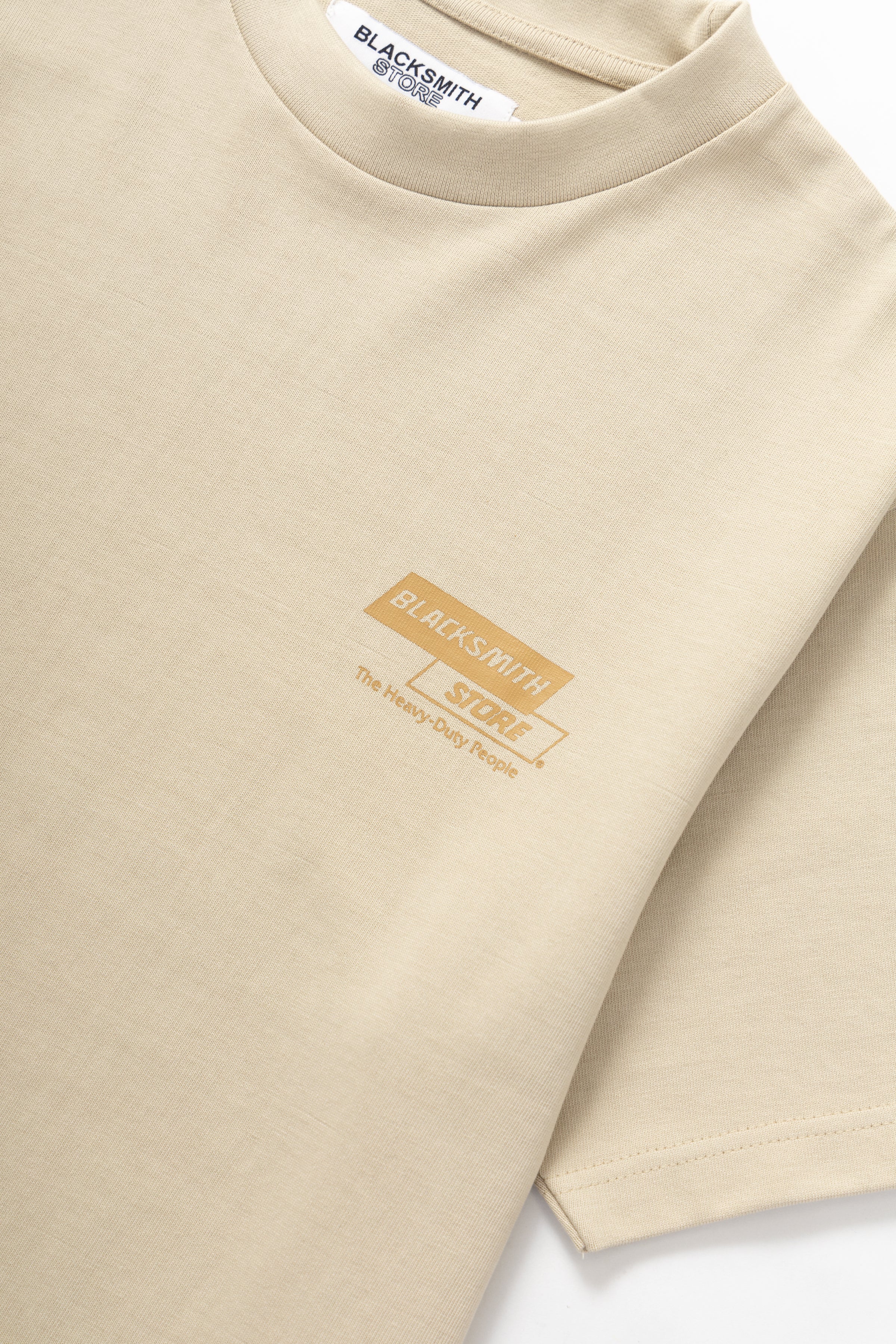 Blacksmith - Heavy Duty People Tee - Khaki - Image 6
