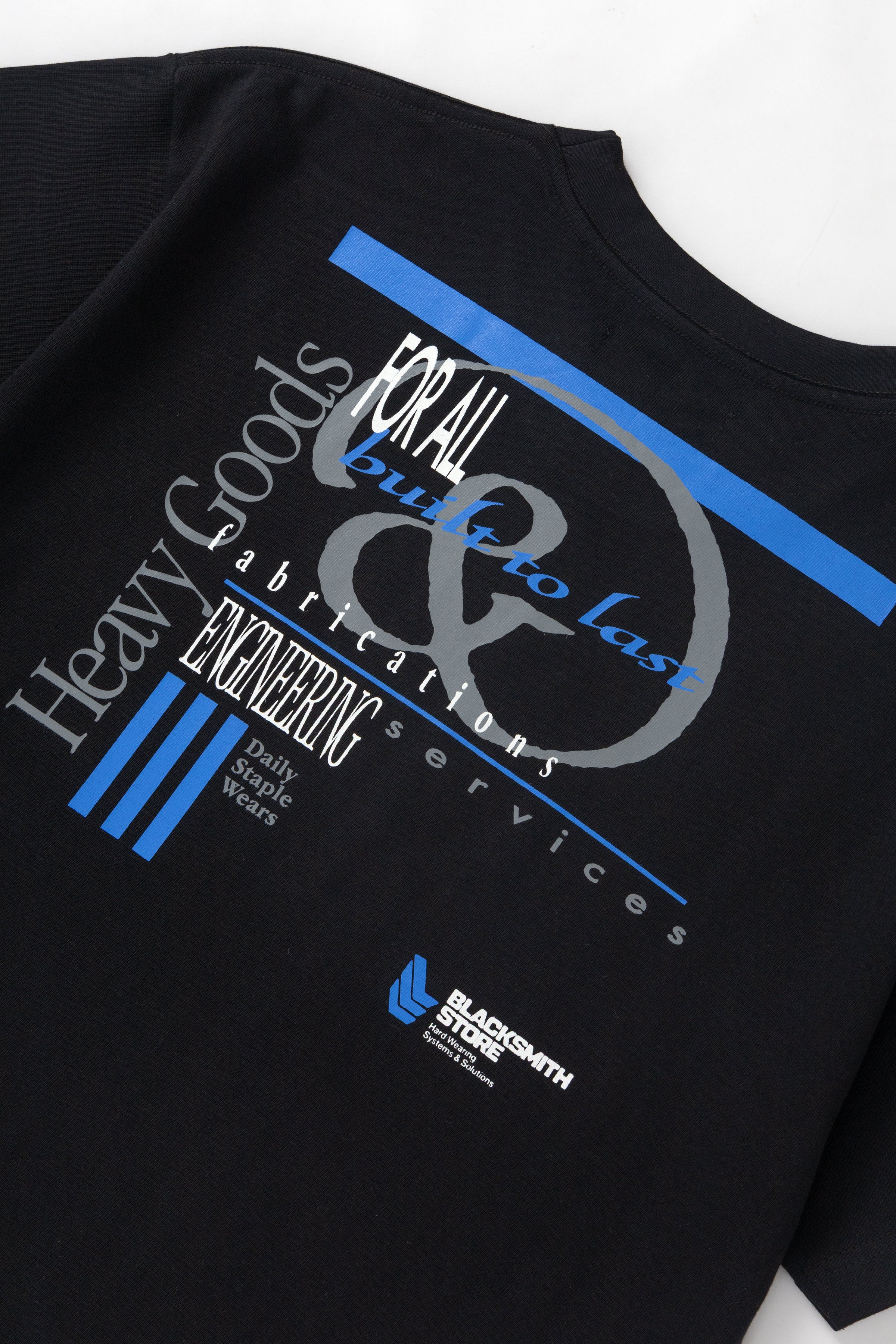 Blacksmith - Heavy Goods Tee - Black - Image 2