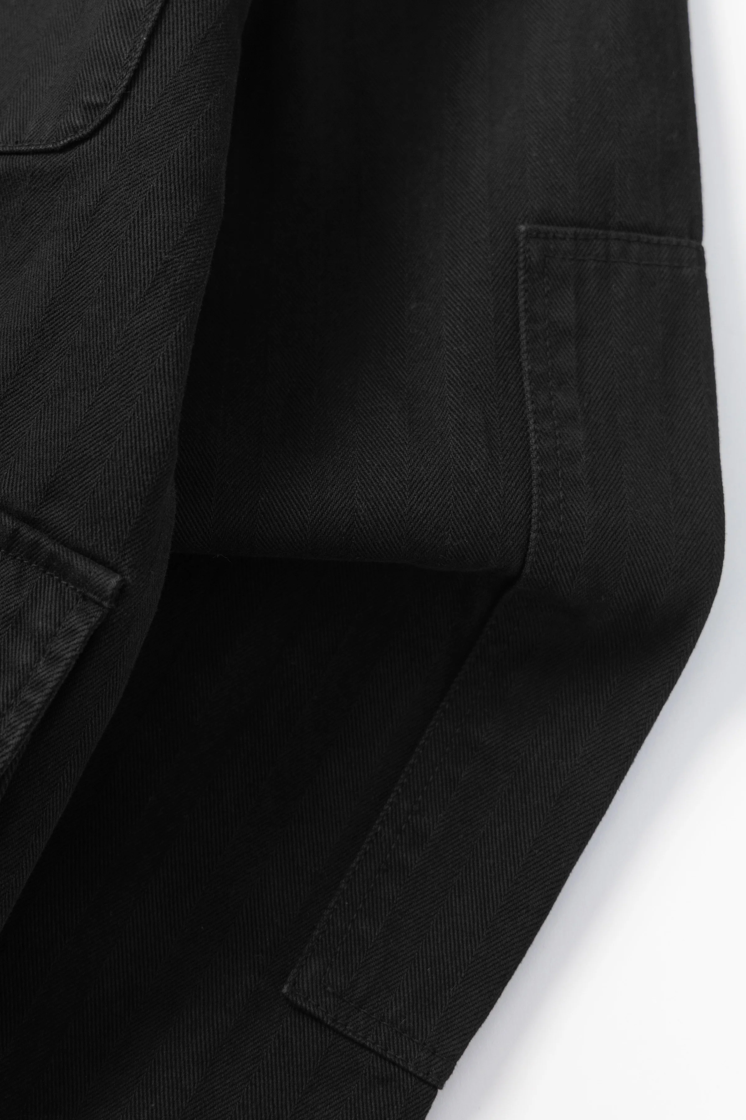 Blacksmith - Herringbone Jungle Jacket - Black - Image 11