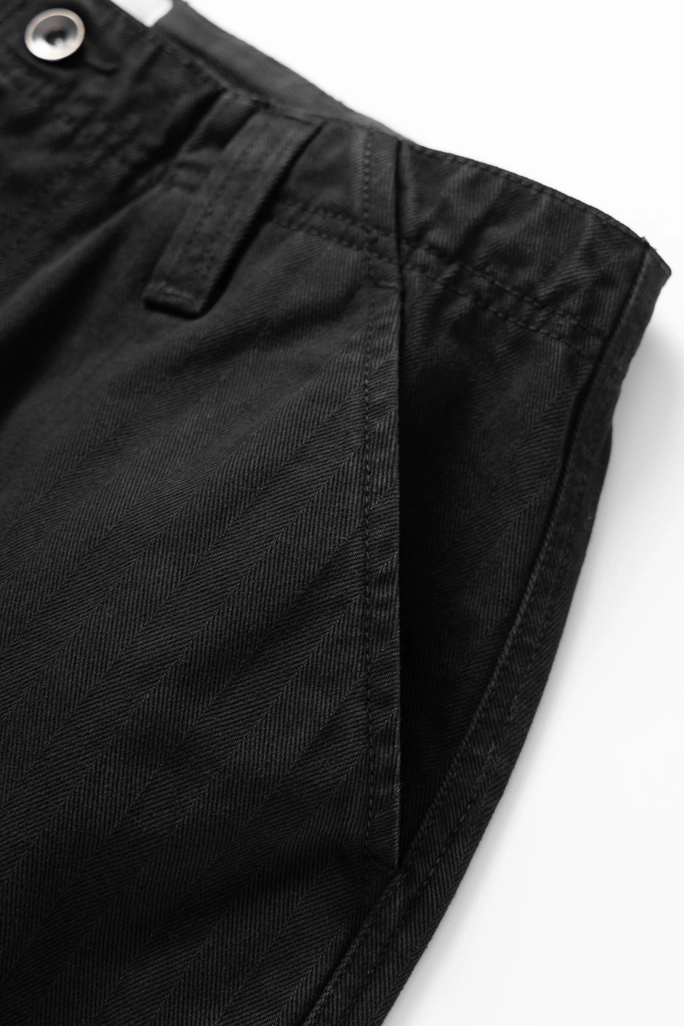 Blacksmith - Herringbone Work Pants - Black - Image 7