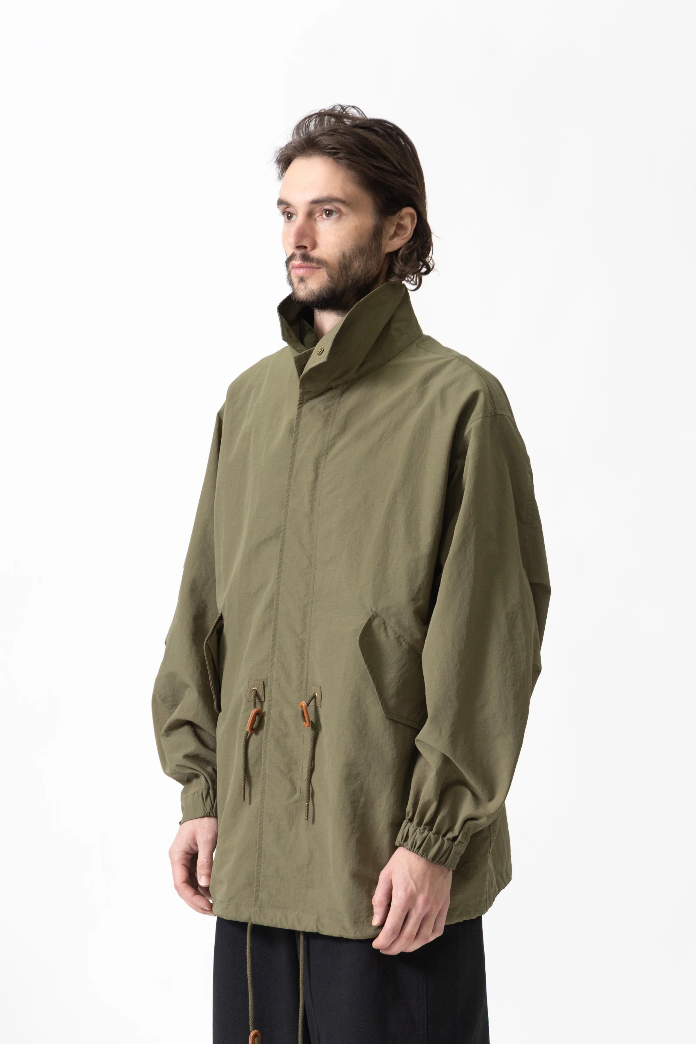 Blacksmith - Mid-Length Ripstop Parka - Olive - Image 3