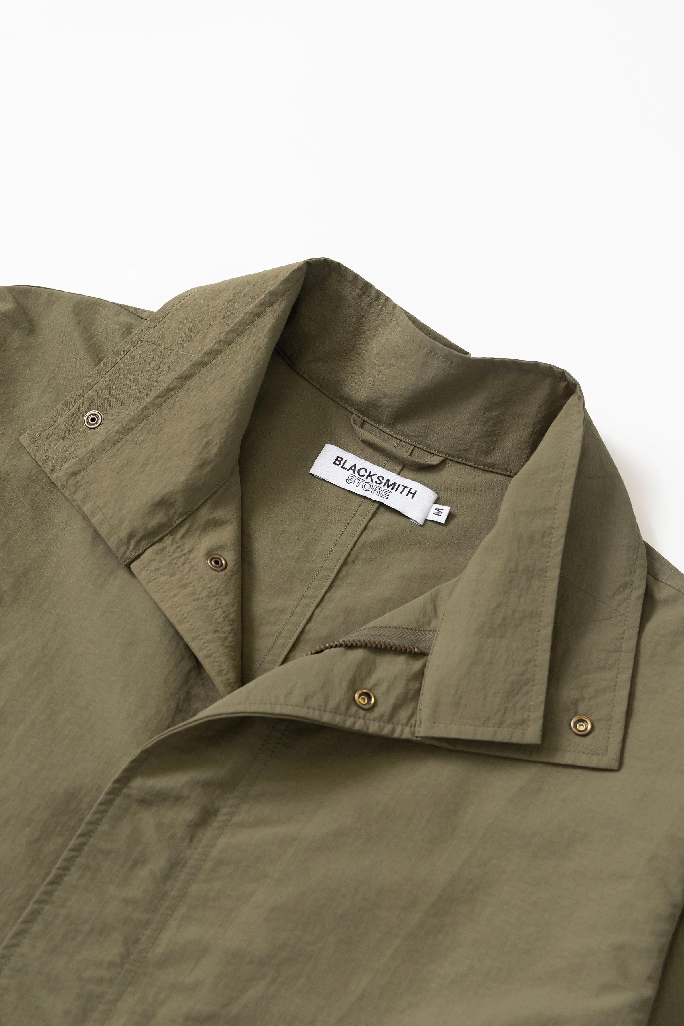 Blacksmith - Mid-Length Ripstop Parka - Olive - Image 9