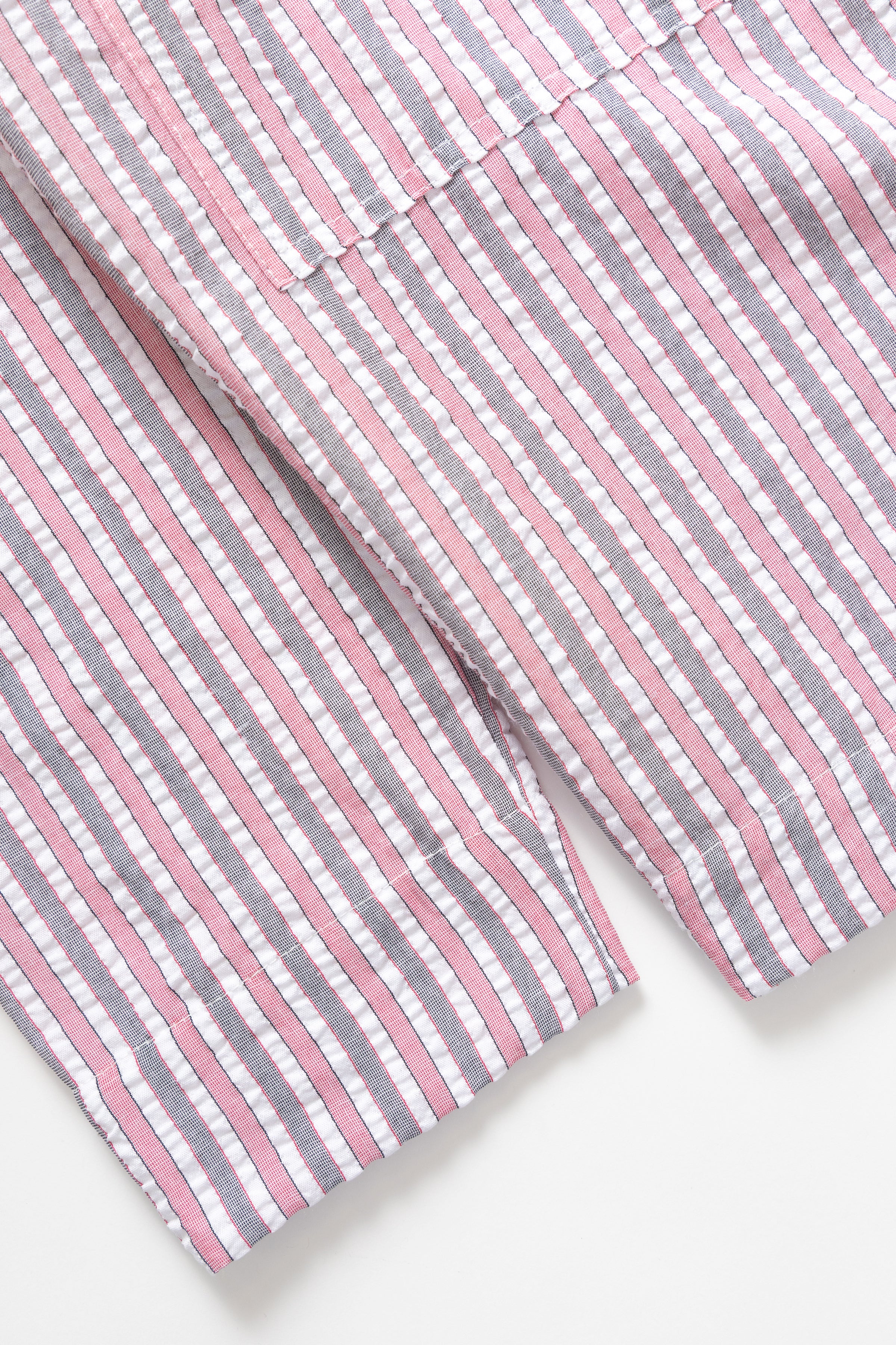 Blacksmith - Striped Military Popover - Red - Image 9