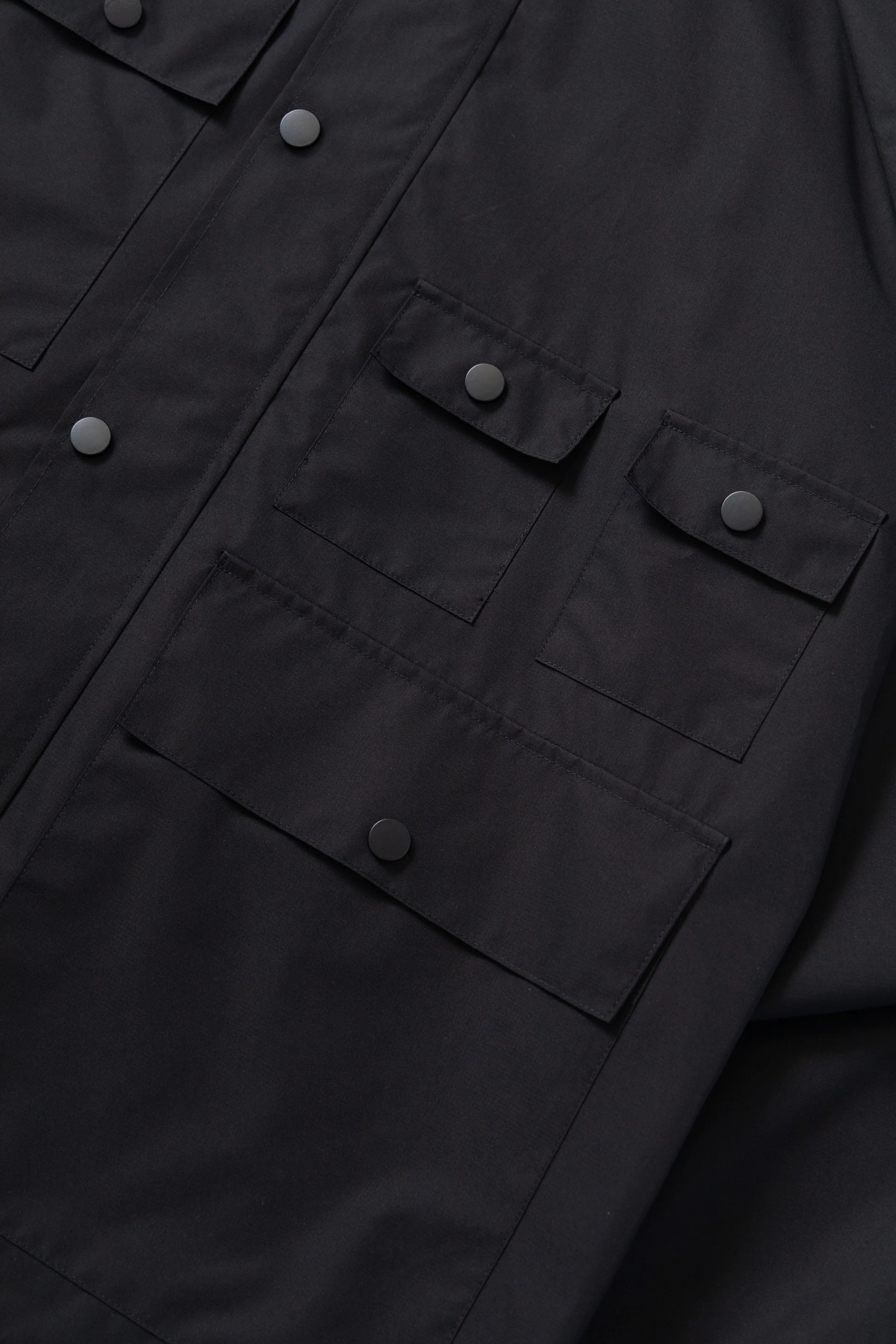 Blacksmith - Multi Pocket Shell Jacket - Black - Image 6