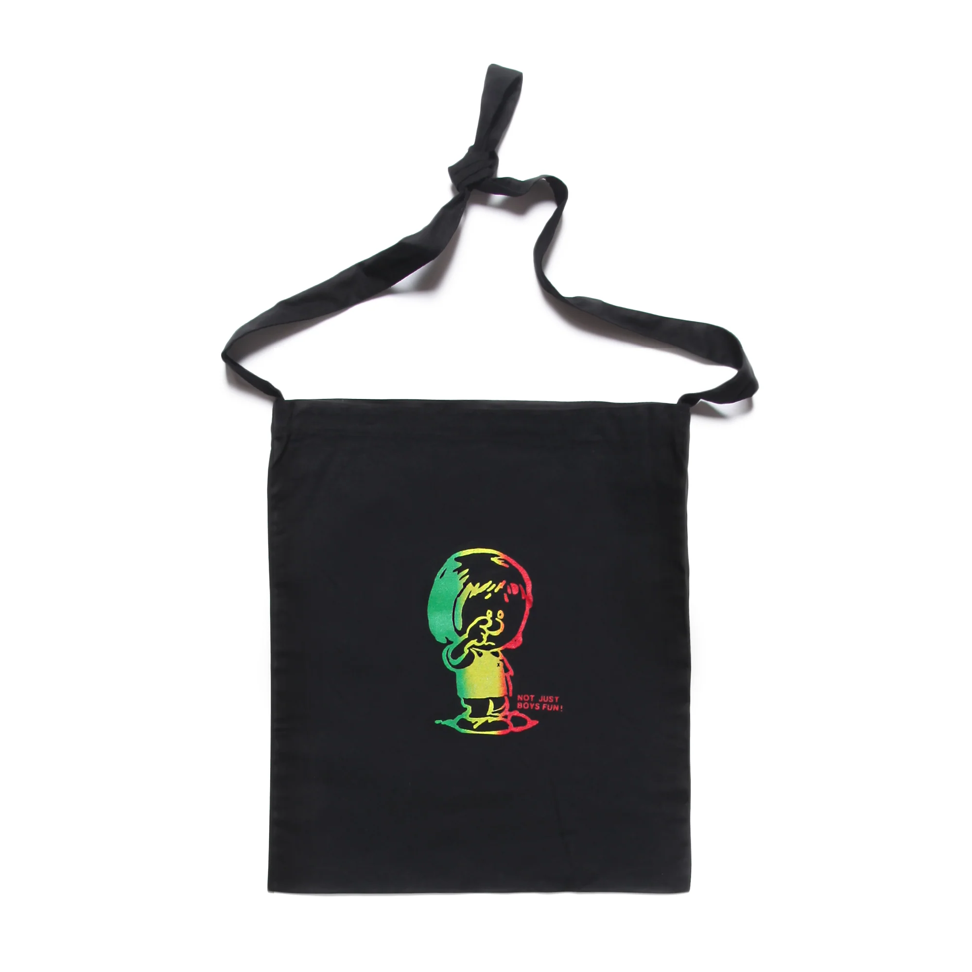 Blacksmith - Not Just Boys Fun Sling Tote - Black - Image 3