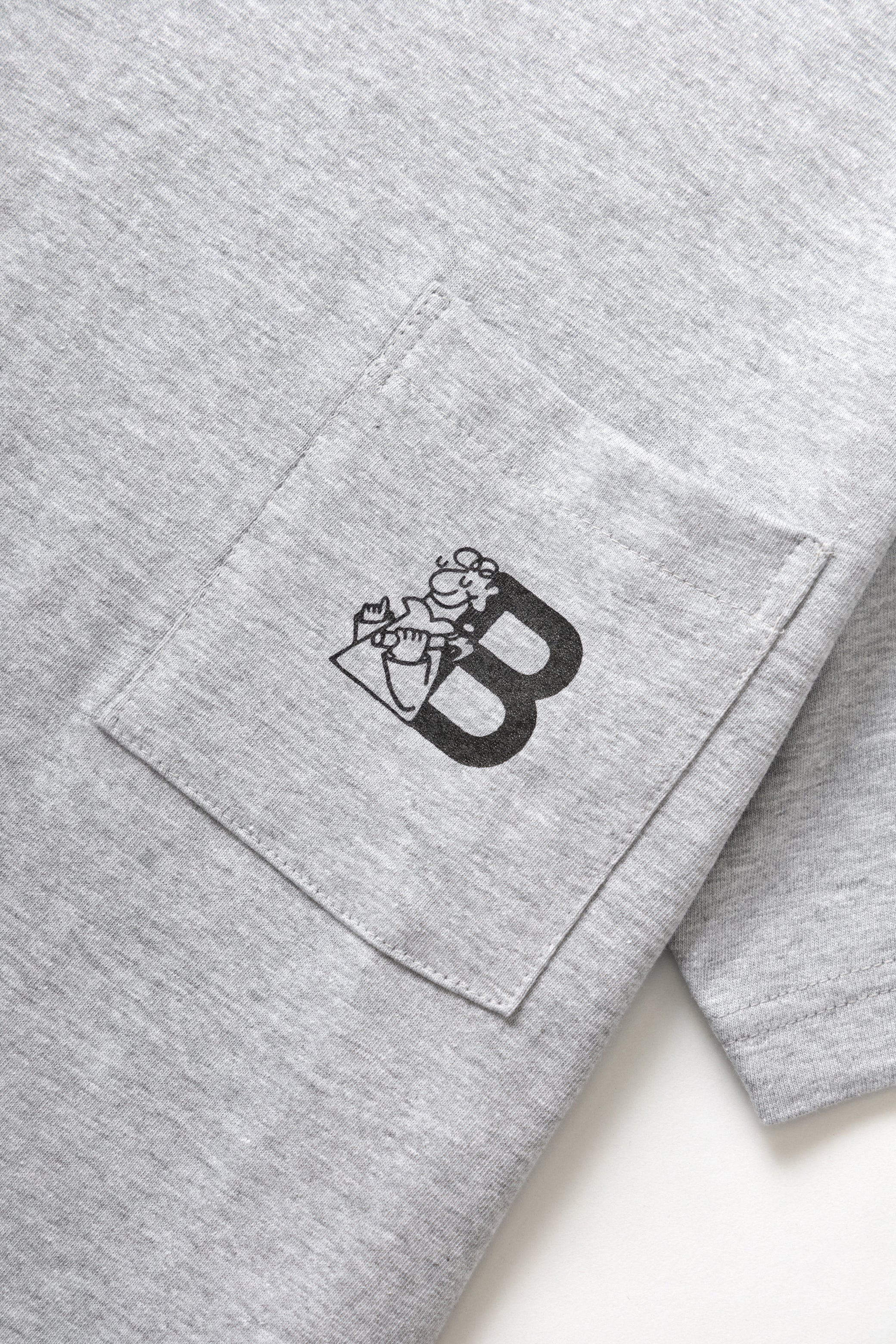 Blacksmith - Pocket Tee - Grey - Image 3
