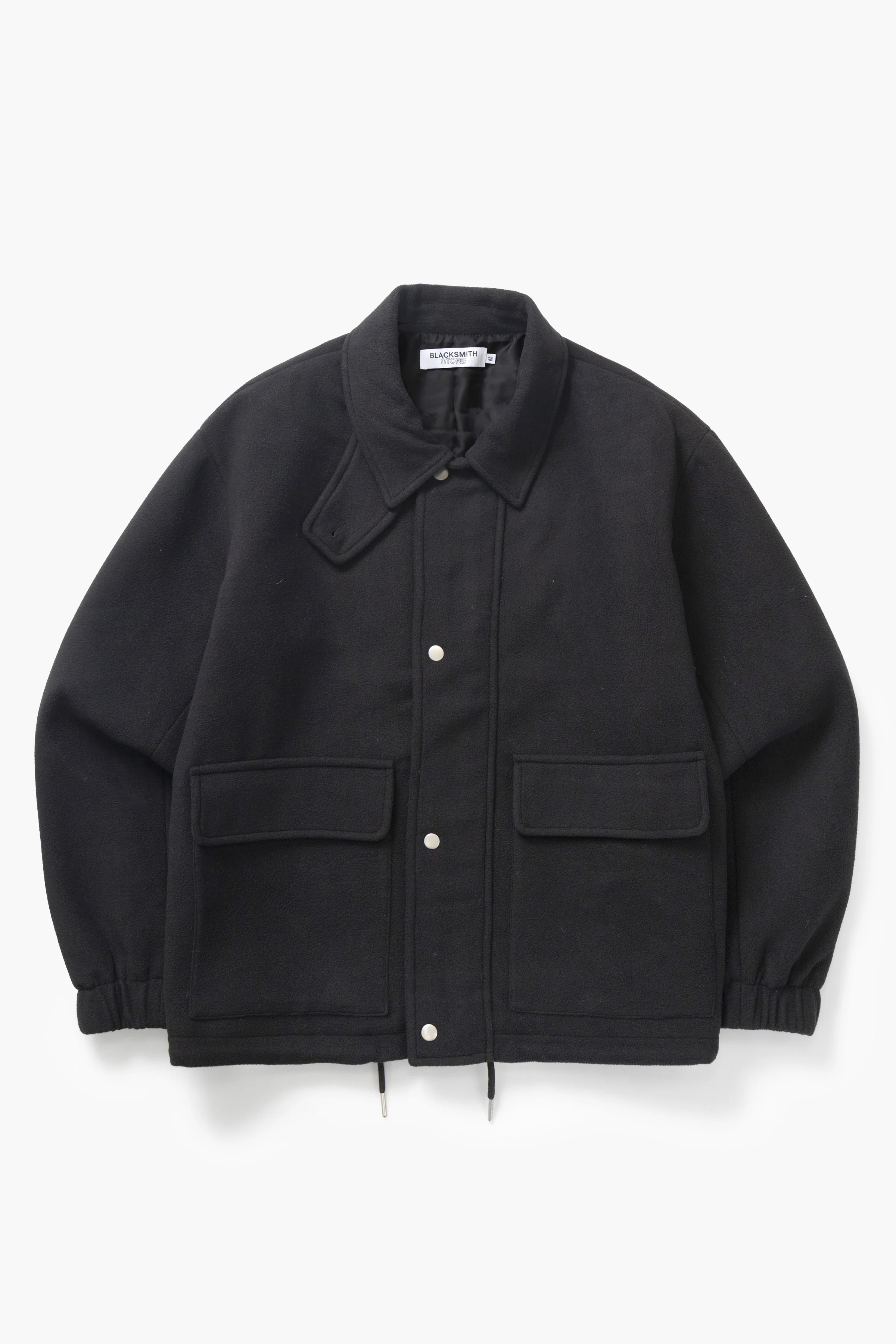 Blacksmith - Polar Fleece Warm Up Jacket - Black