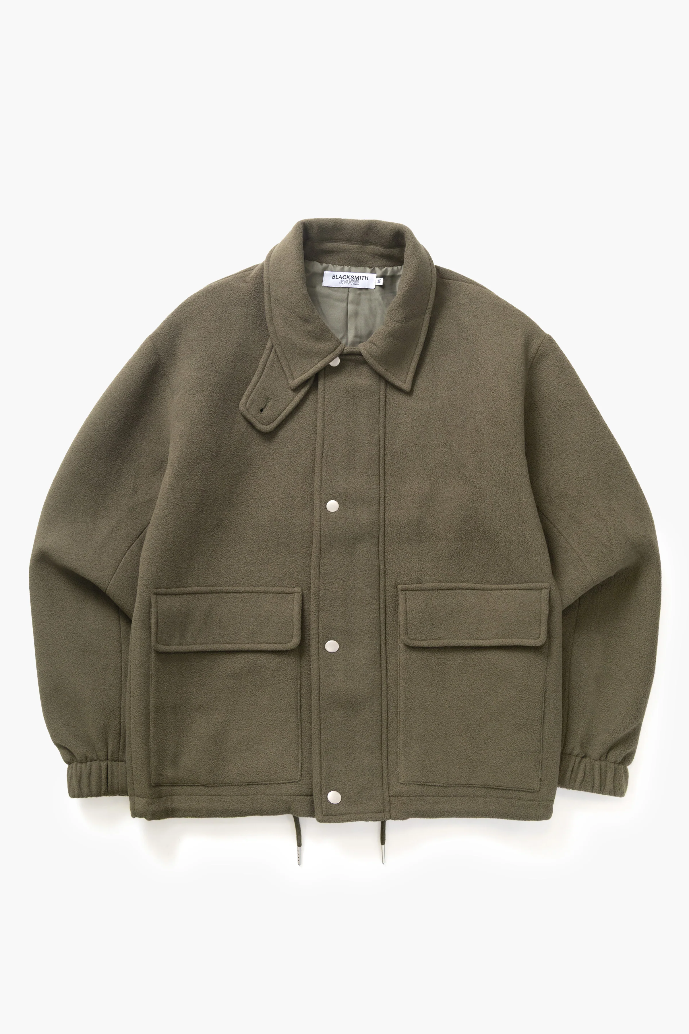 Blacksmith - Polar Fleece Warm Up Jacket - Olive