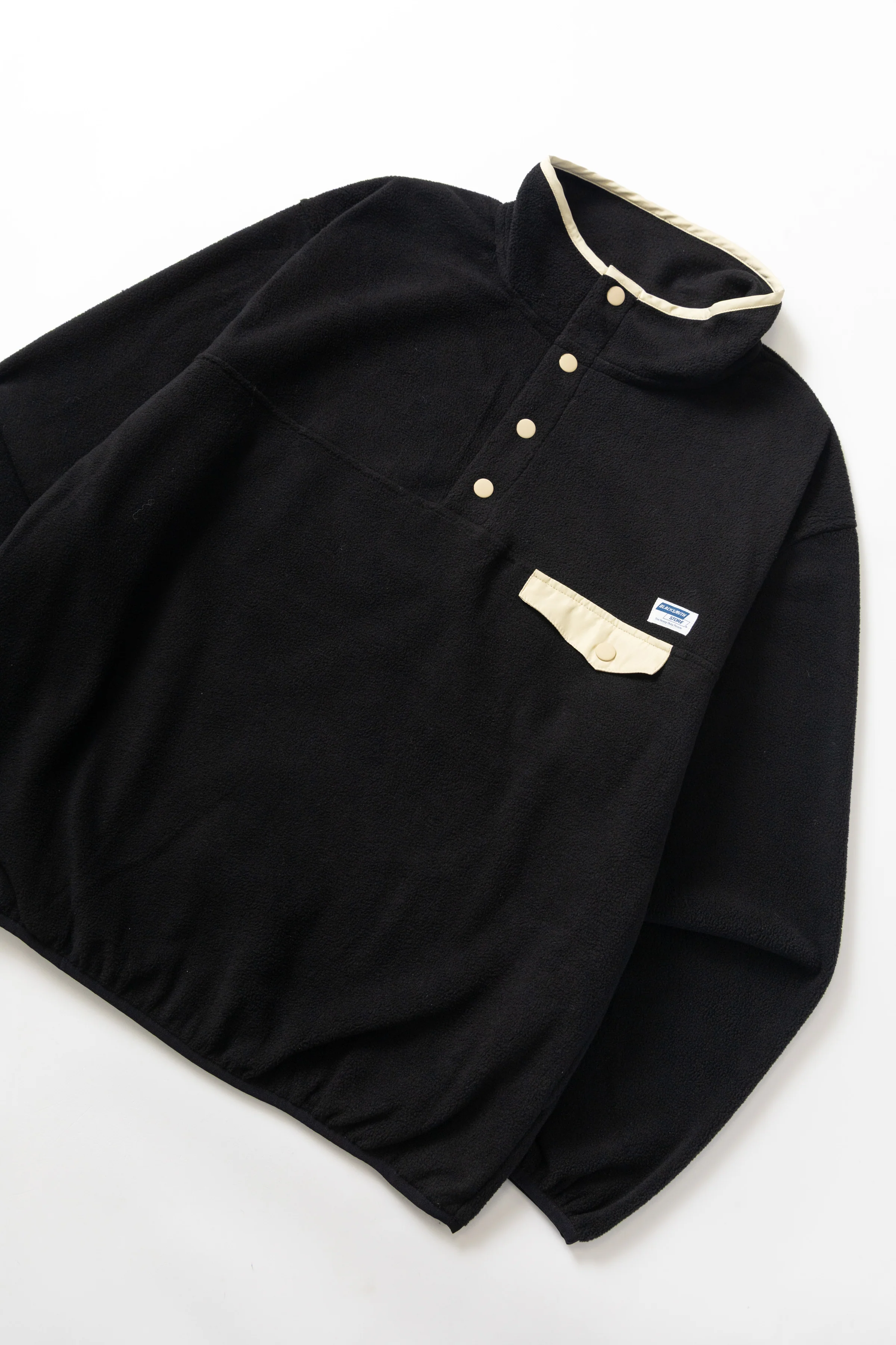 Blacksmith - Popover Polar Fleece - Black - Image 5