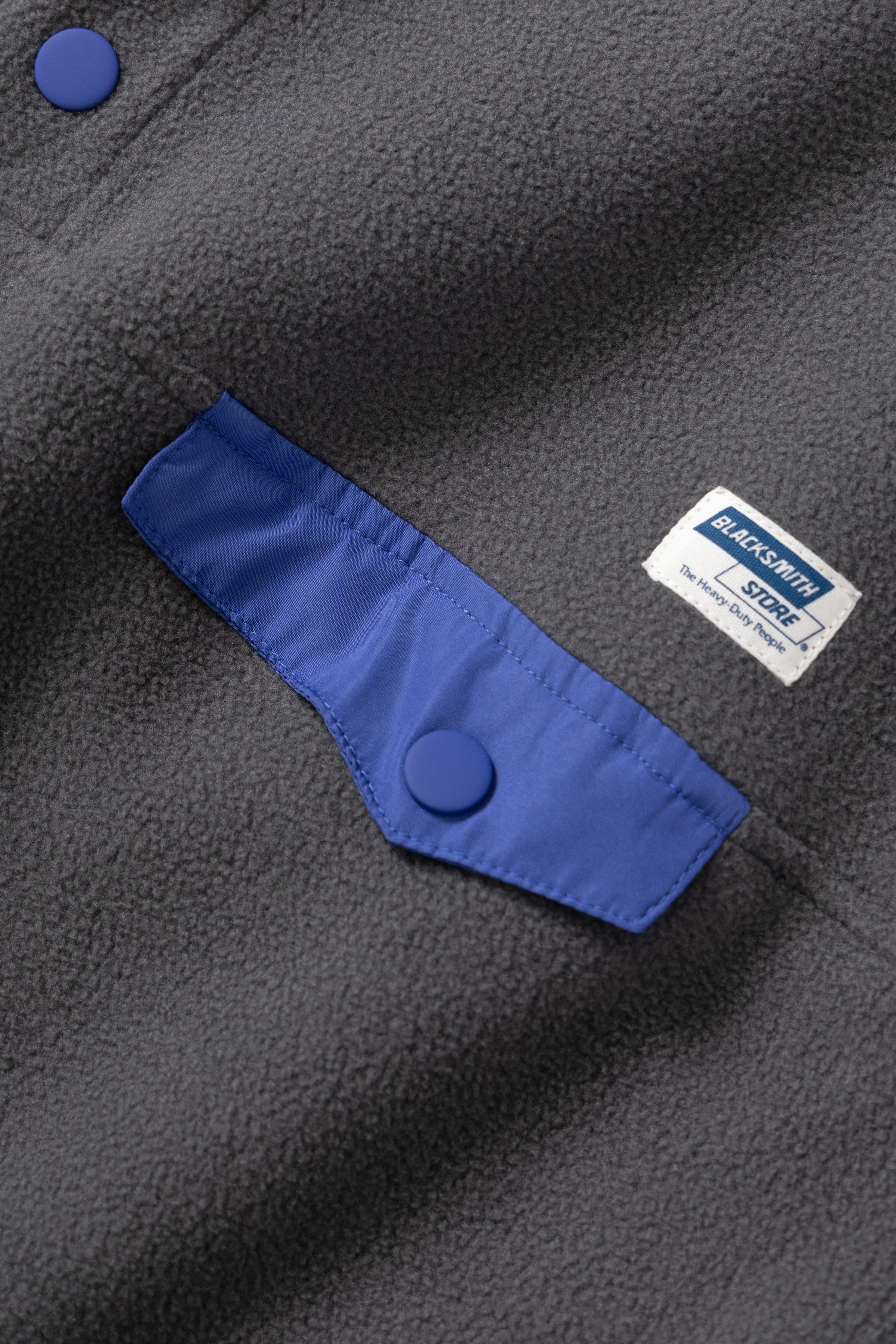 Blacksmith - Popover Polar Fleece - Grey - Image 6