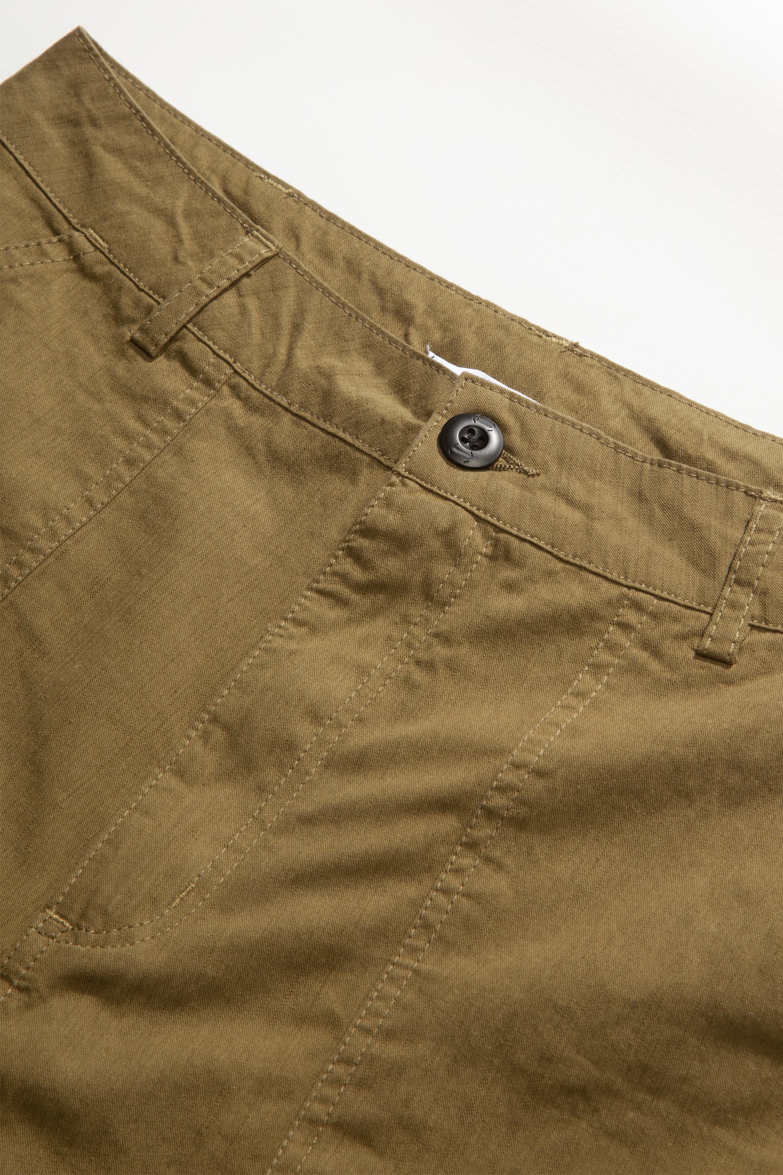 Blacksmith - Sateen Fatigue Shorts - Olive - Image 3