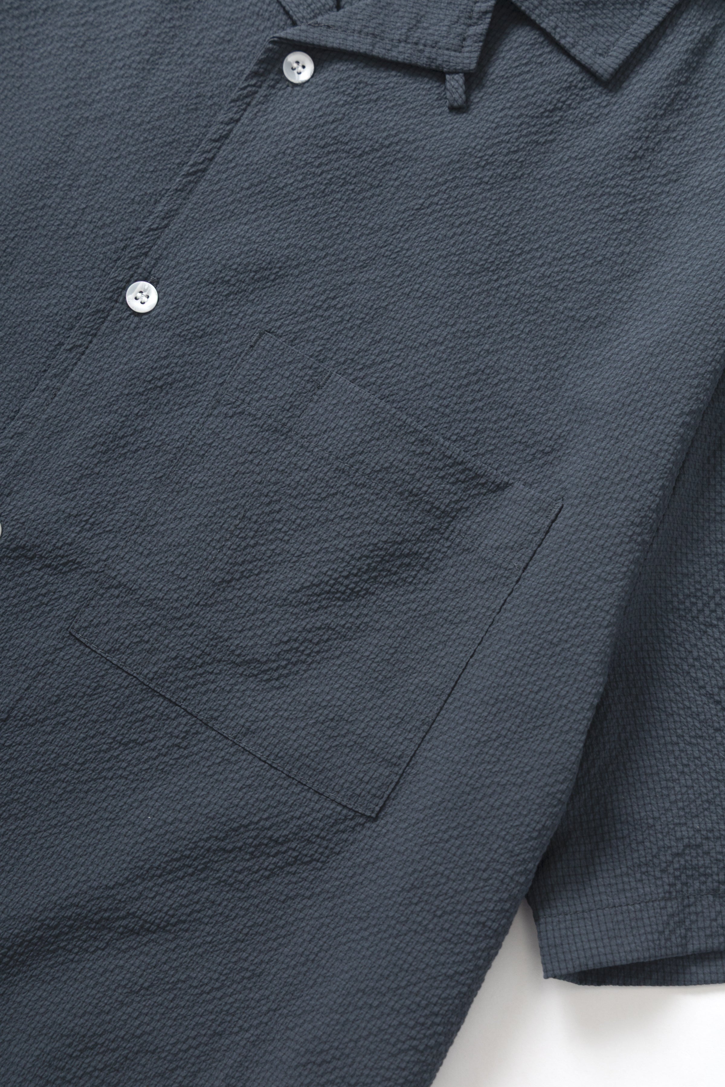 Blacksmith - Seersucker Resort Shirt - Space - Image 7