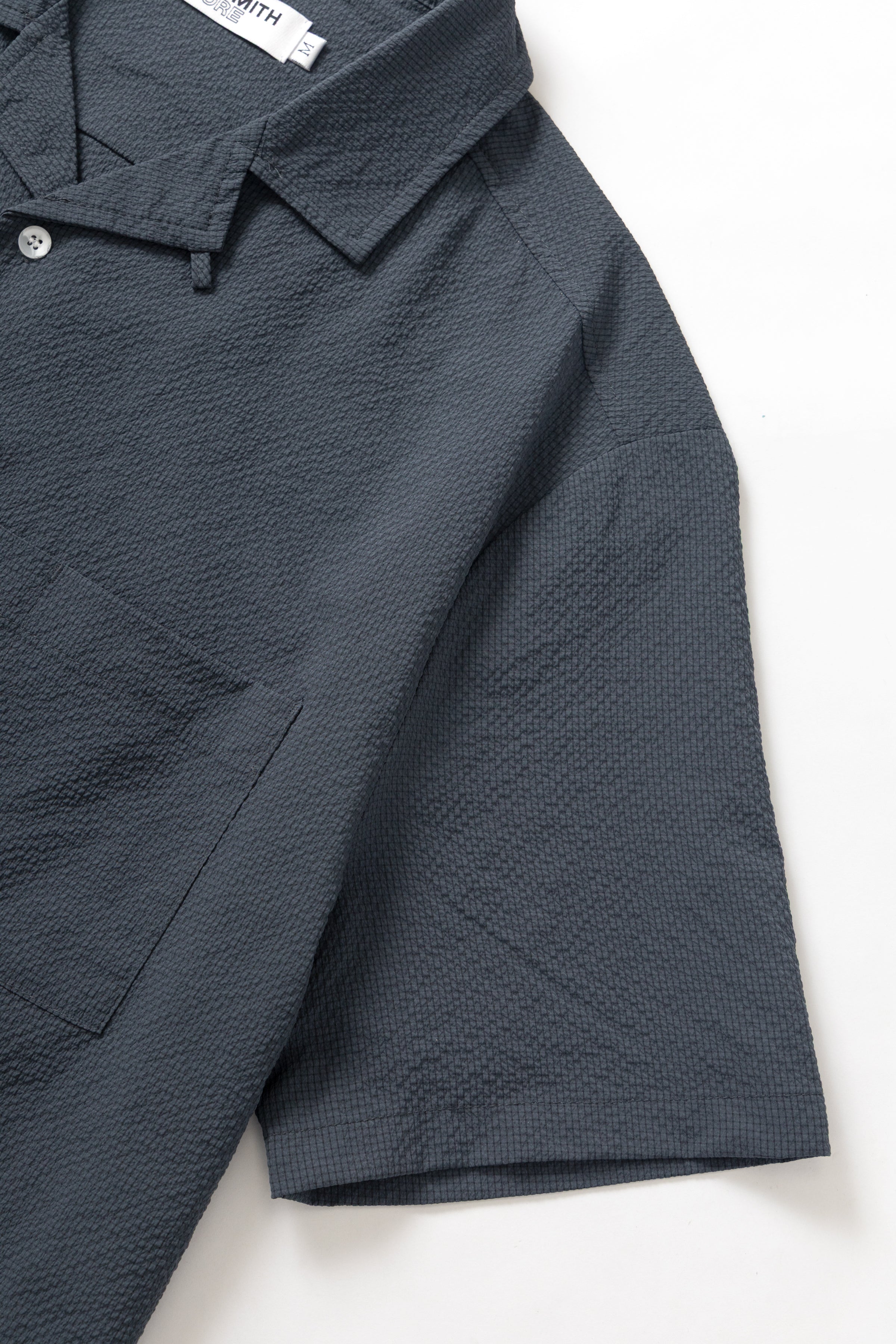 Blacksmith - Seersucker Resort Shirt - Space - Image 8