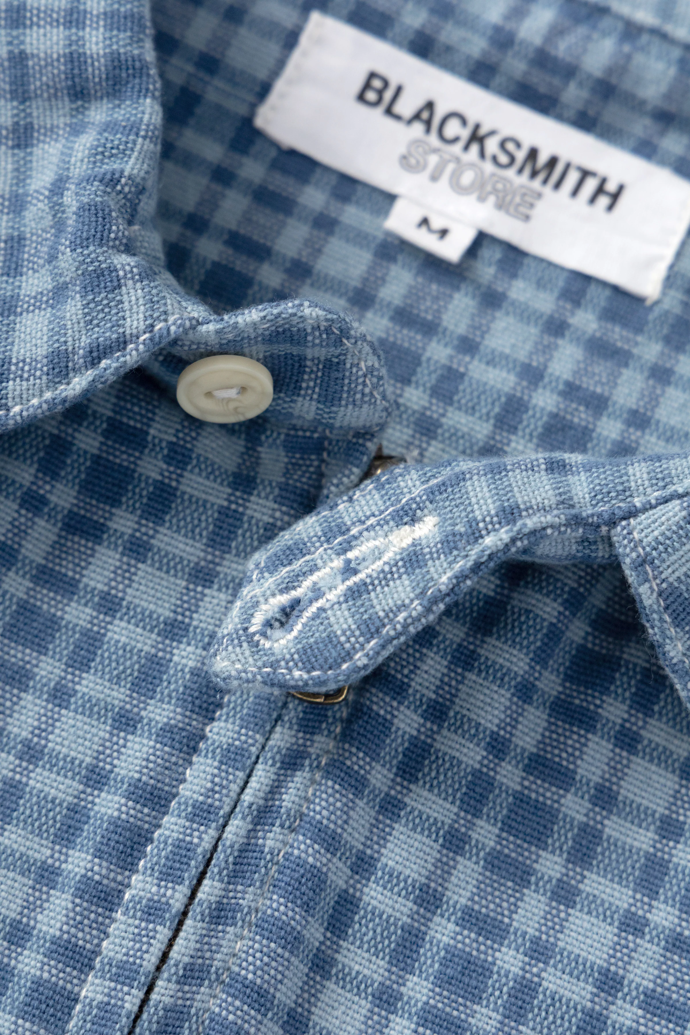 Blacksmith - Sports Harrington - Blue Check - Image 10
