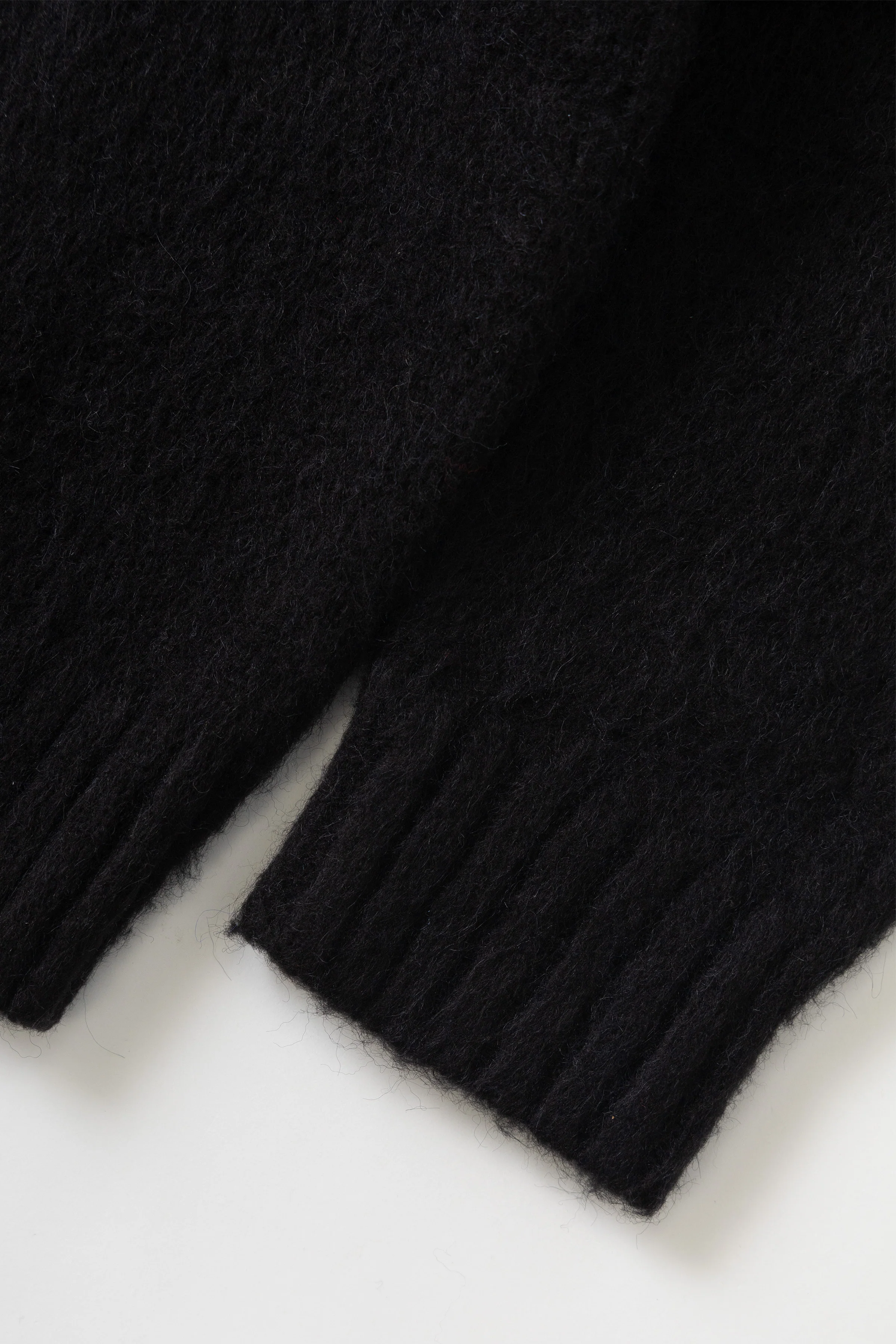 Blacksmith - Stand Collar Cardigan - Black - Image 9
