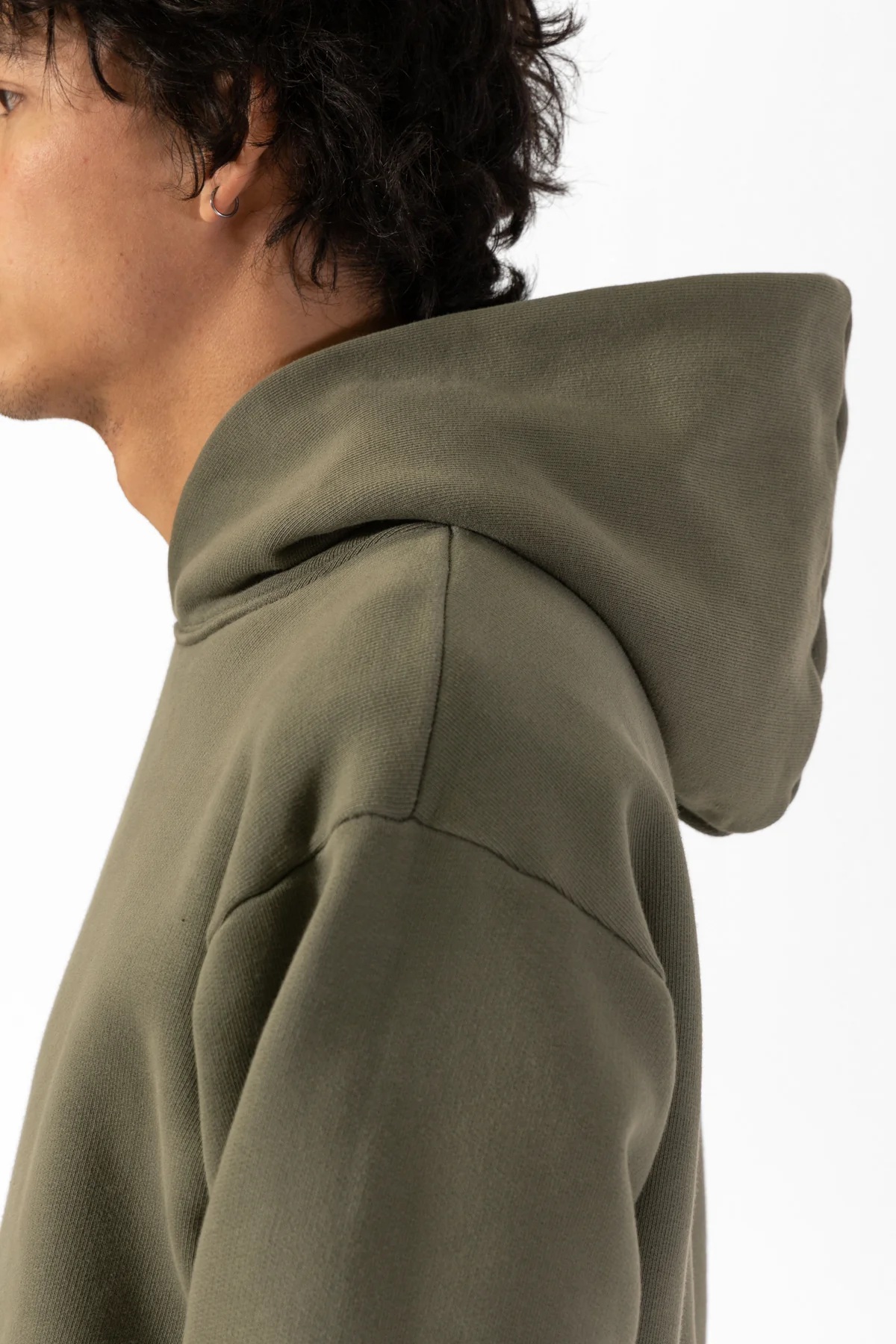 Blacksmith - 750GSM Utility Hoodie - Olive - Image 5