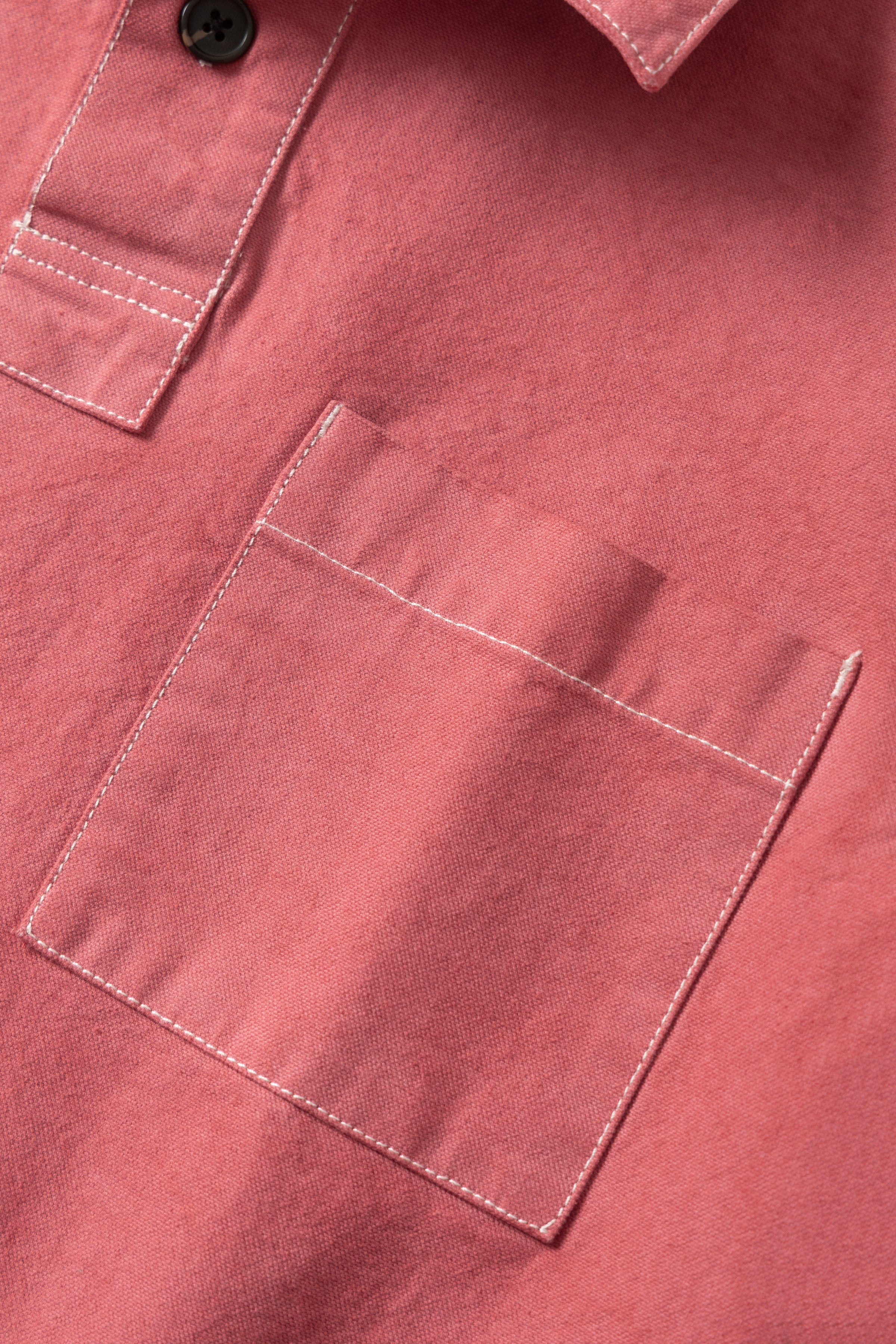 Blacksmith - Twill Two Button Popover - Coral - Image 8
