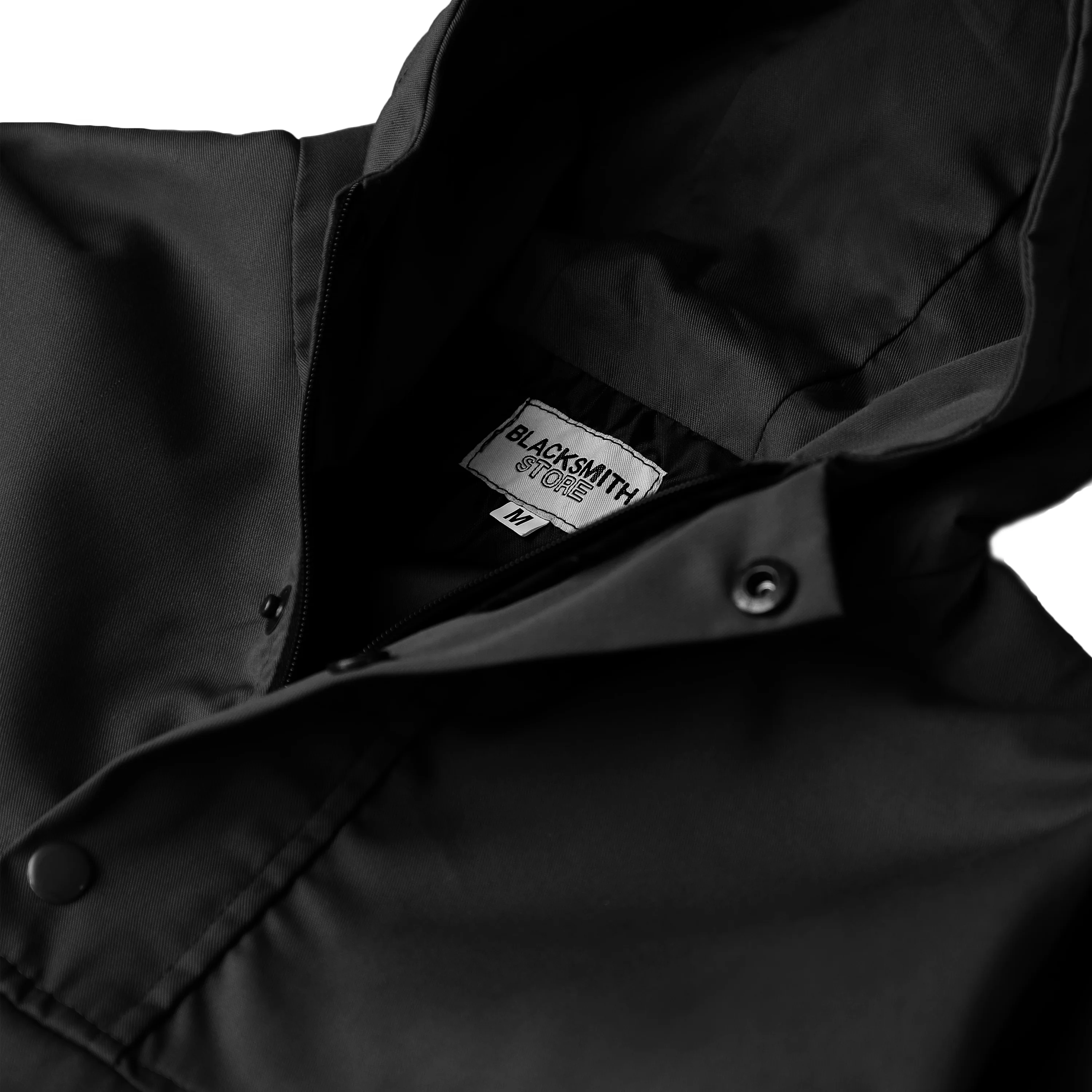 Blacksmith - Two Tone Corduroy/Canvas Pullover - Black - Image 3