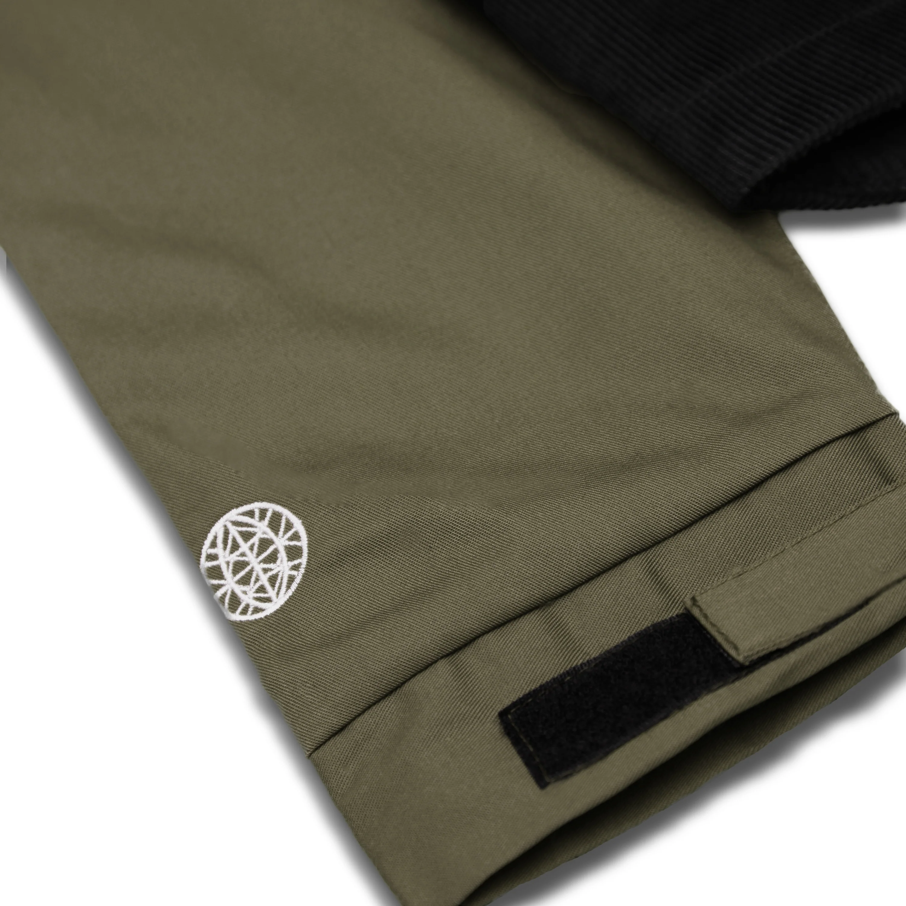 Blacksmith - Two Tone Corduroy/Canvas Pullover - Olive - Image 6