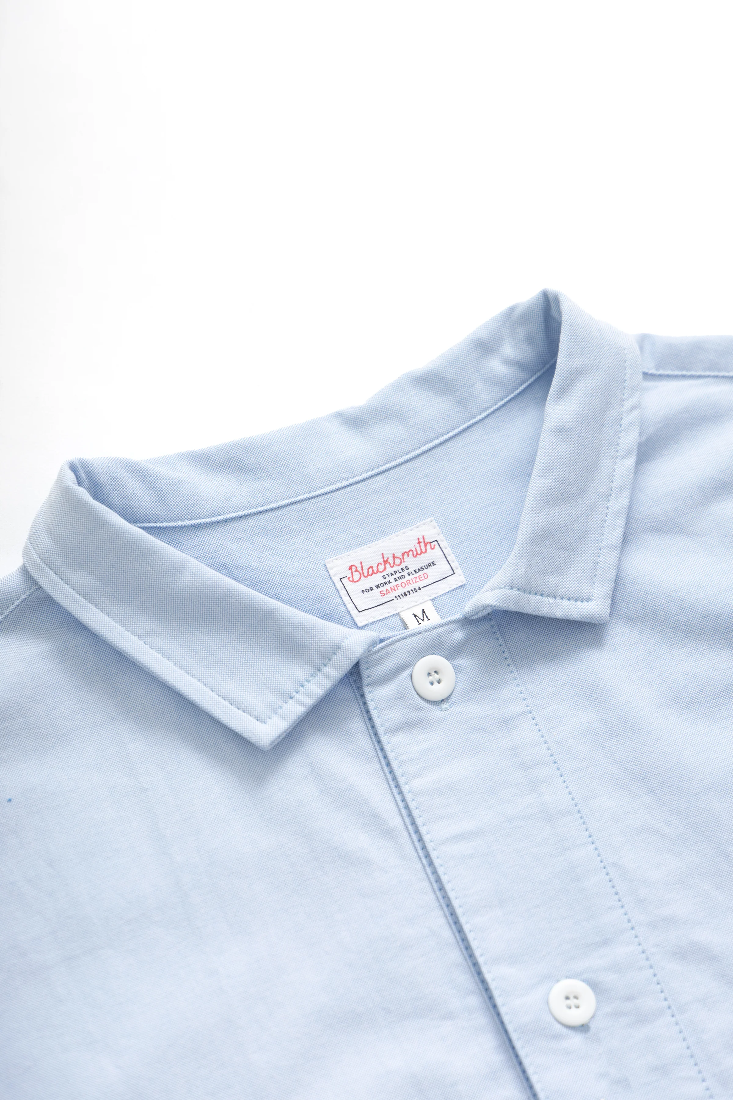 Blacksmith - 'Boxford' Utility Shirt - Blue - Image 4