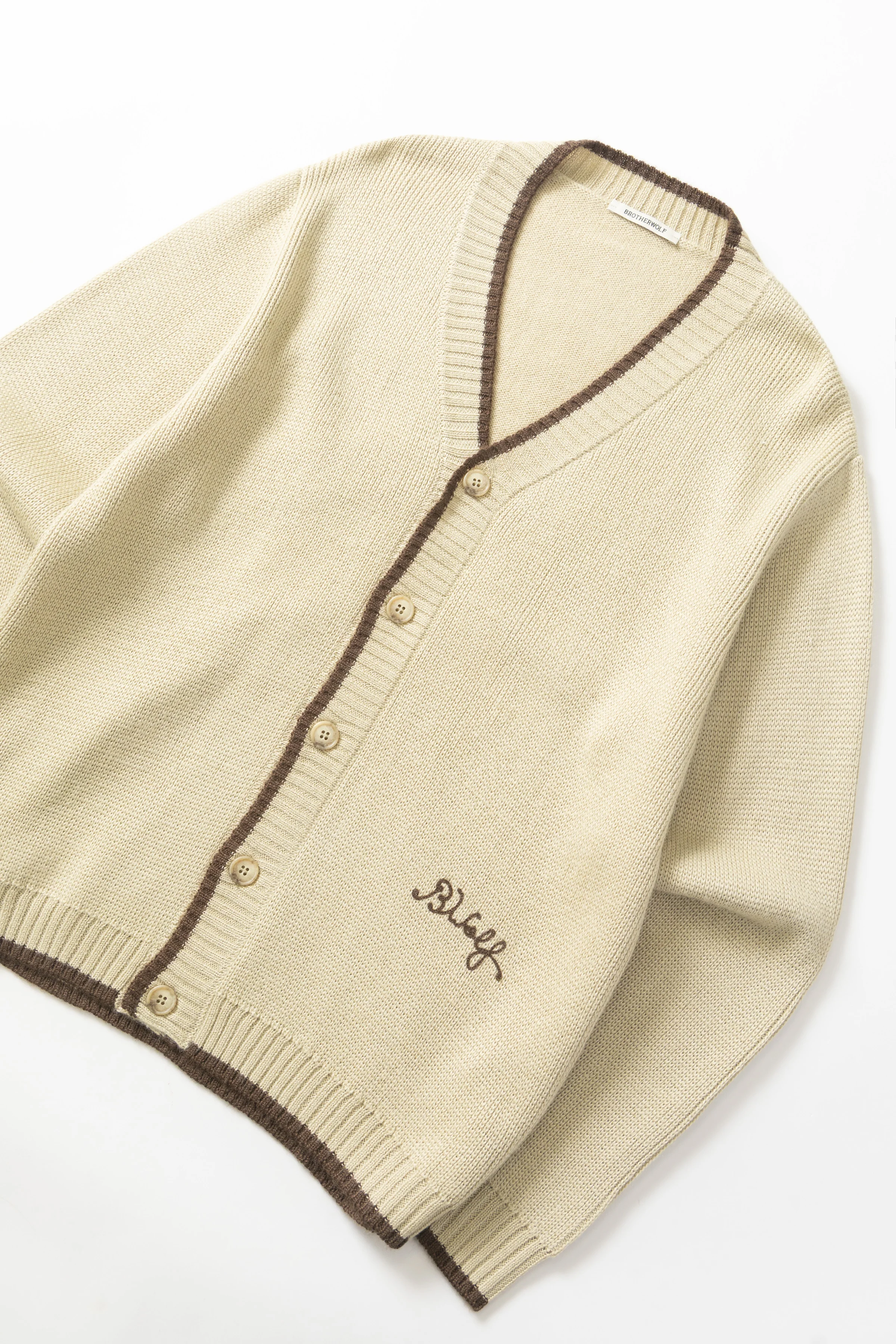Brotherwolf - Cardin Knit - Beige - Image 4
