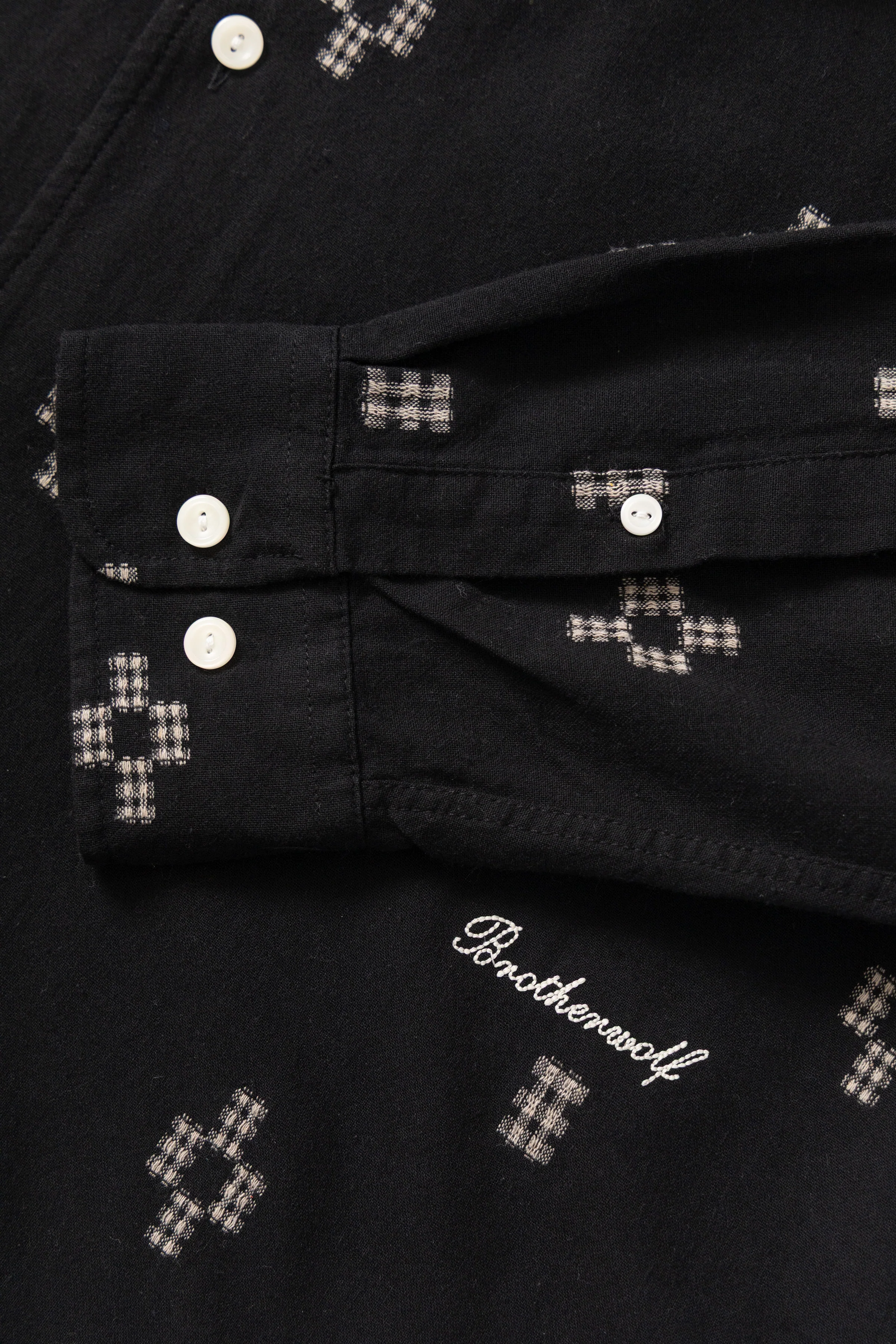 Brotherwolf - Kelp Long Sleeve Shirt - Black - Image 6