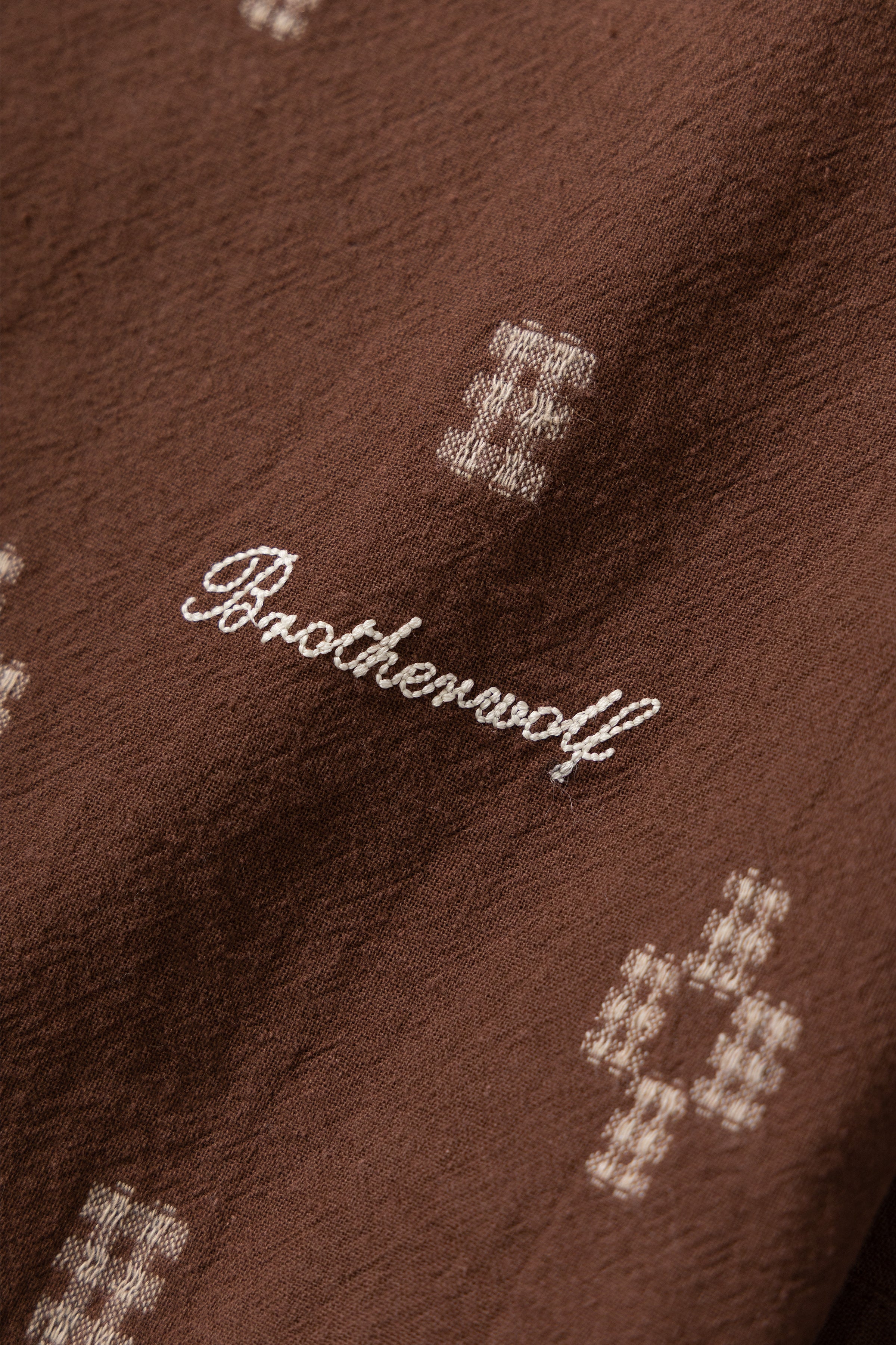 Brotherwolf - Kelp Long Sleeve Shirt - Brown - Image 5