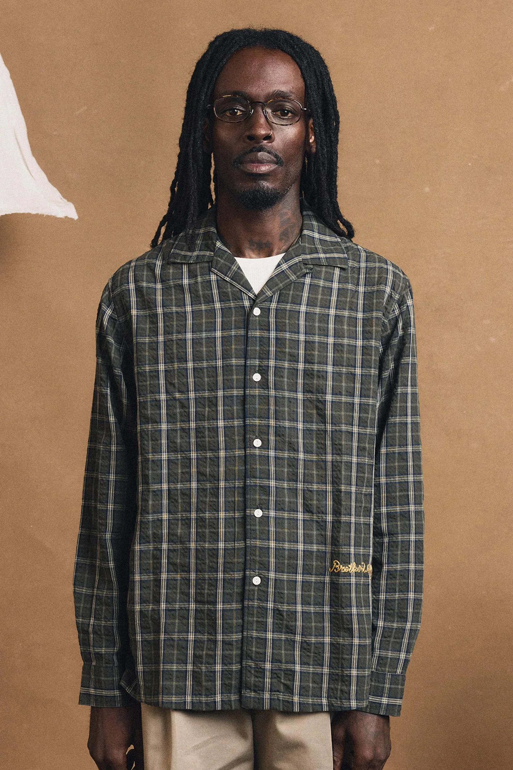 Brotherwolf - Kelp Long Sleeve Shirt - Green - Image 2