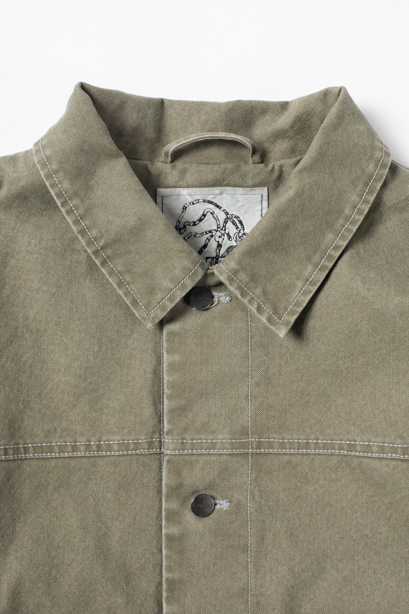 Candice - Washed Prospect Jacket - Sage - Image 2