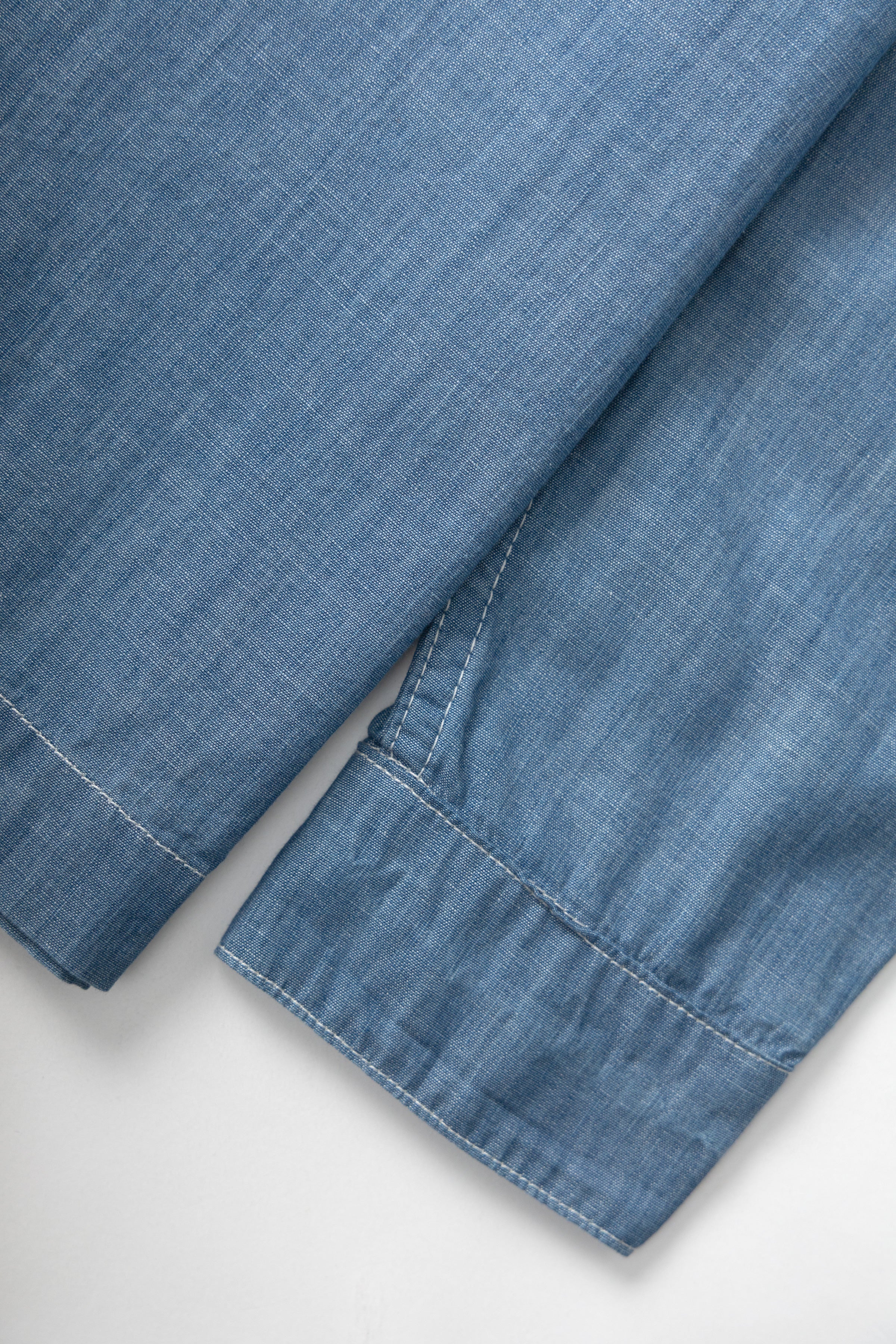 Service Works - Chambray Resort Shirt - Light Blue - Image 6