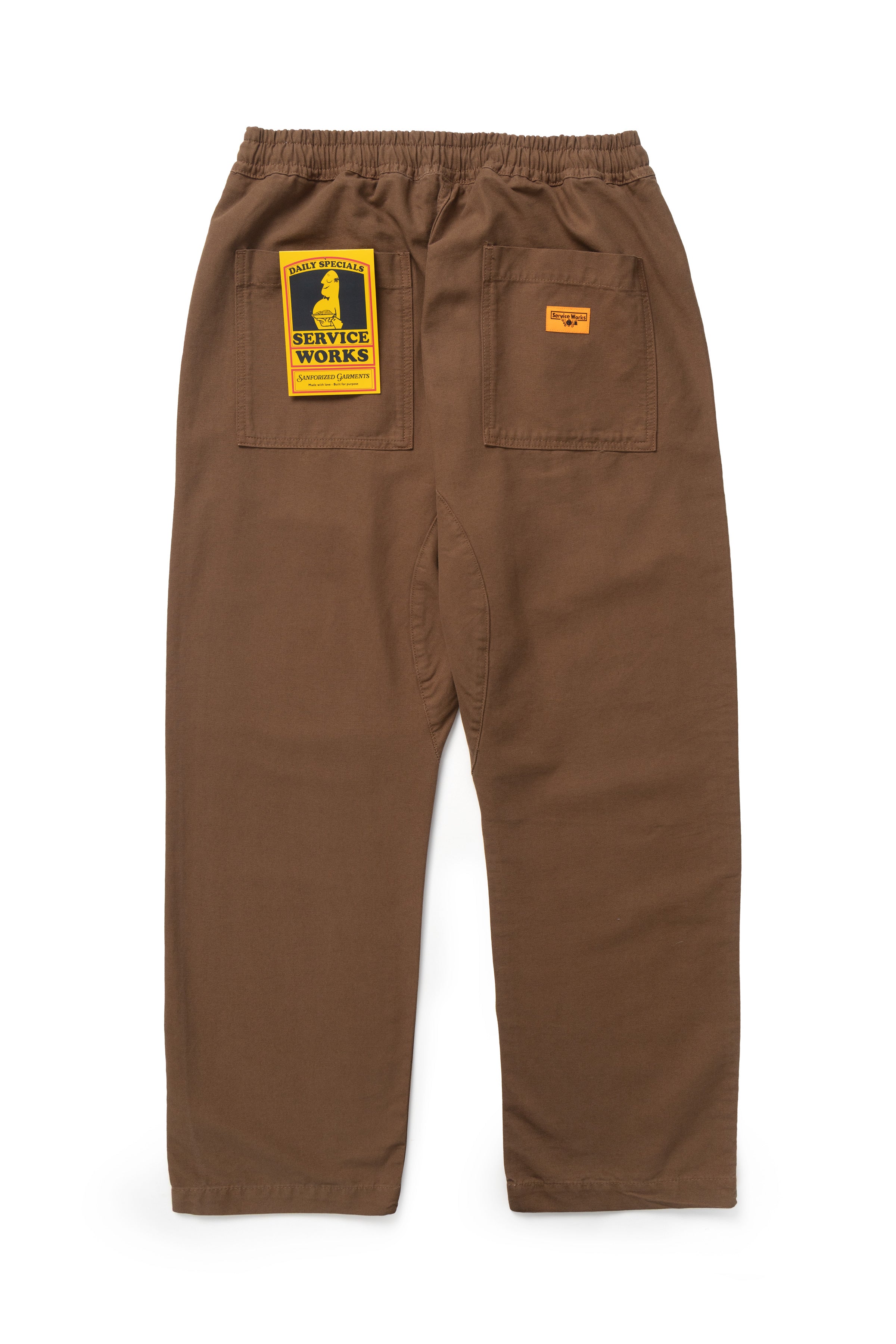 Service Works - Classic Chef Pants - Bark - Image 5