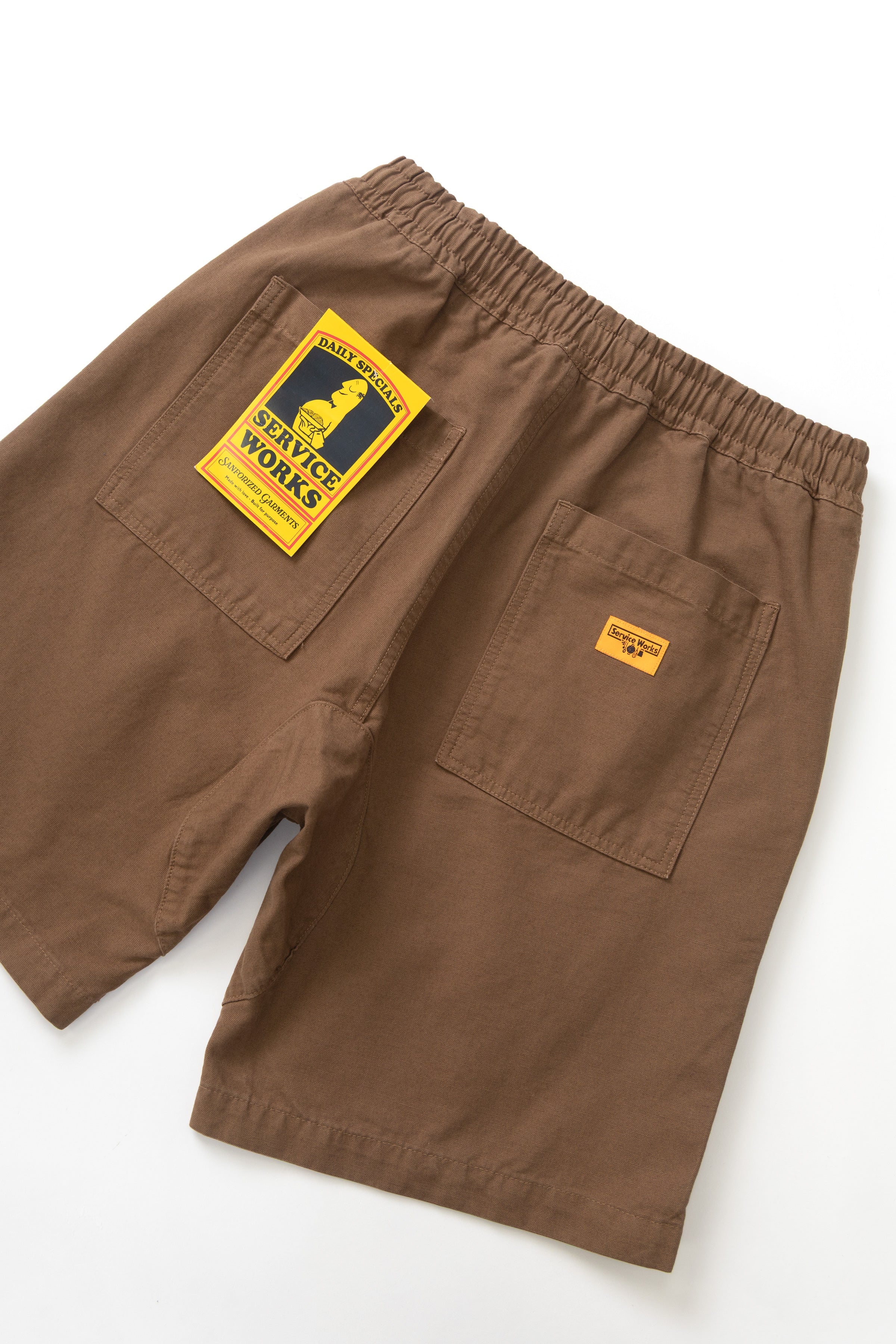 Service Works - Classic Chef Shorts - Bark - Image 4