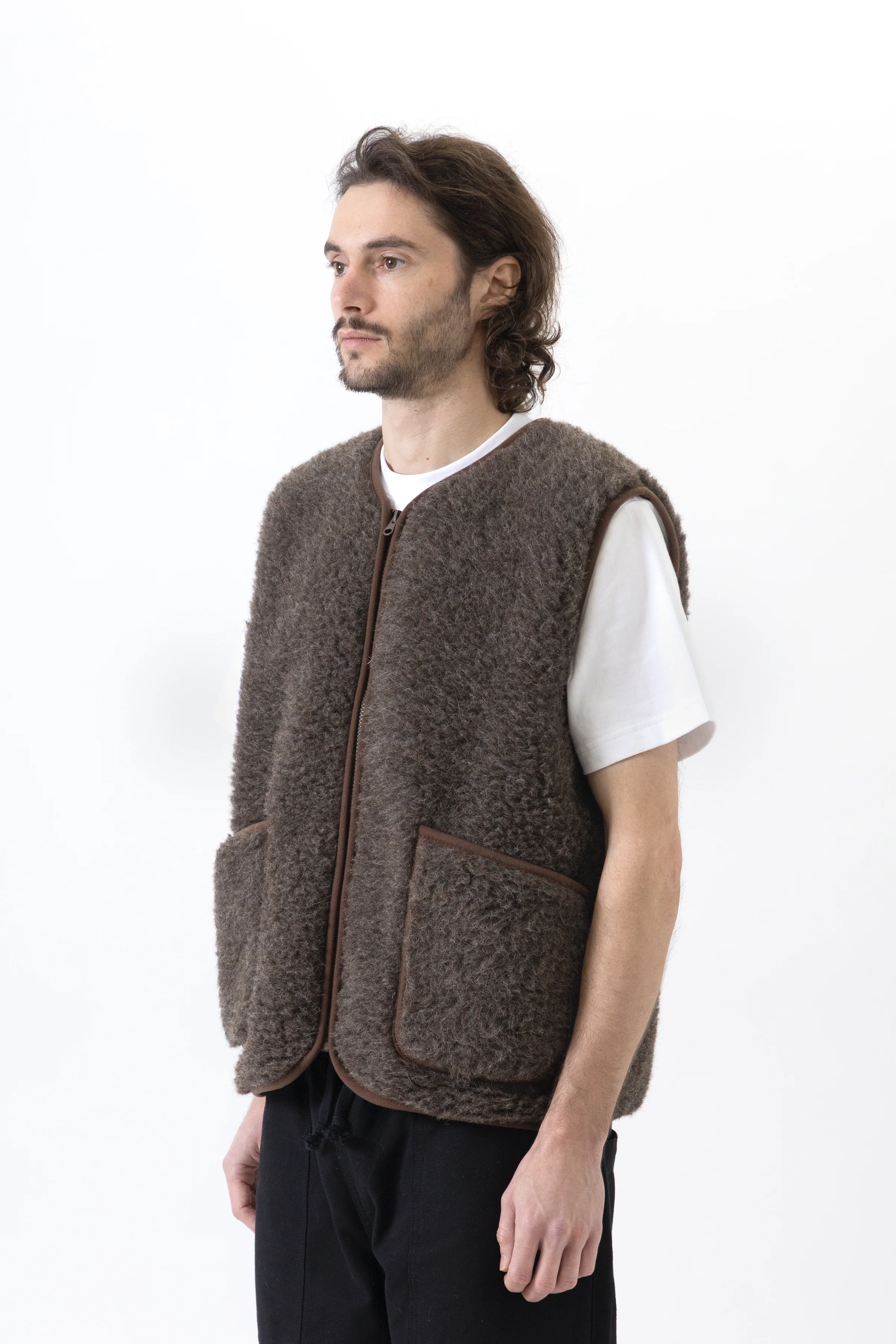 Coldbreaker - Pepitco Vest - Dark Brown - Image 3
