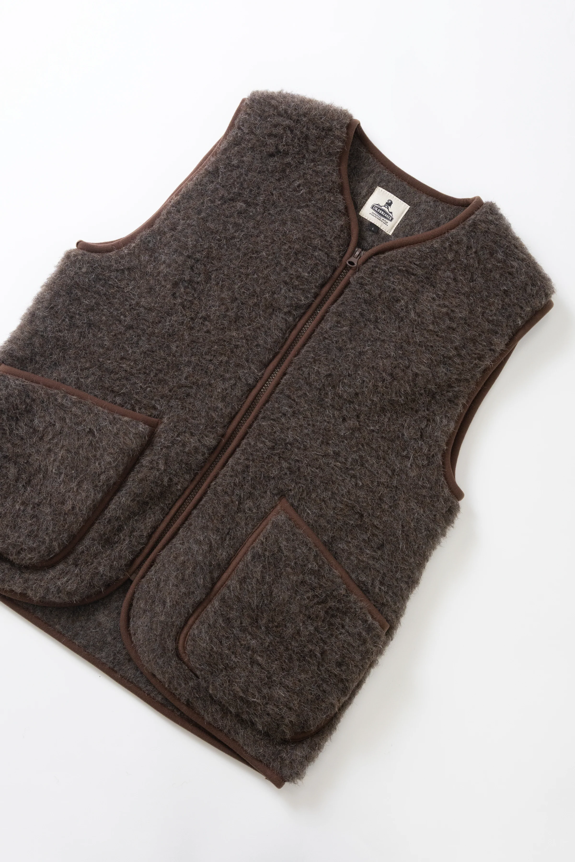 Coldbreaker - Pepitco Vest - Dark Brown - Image 4