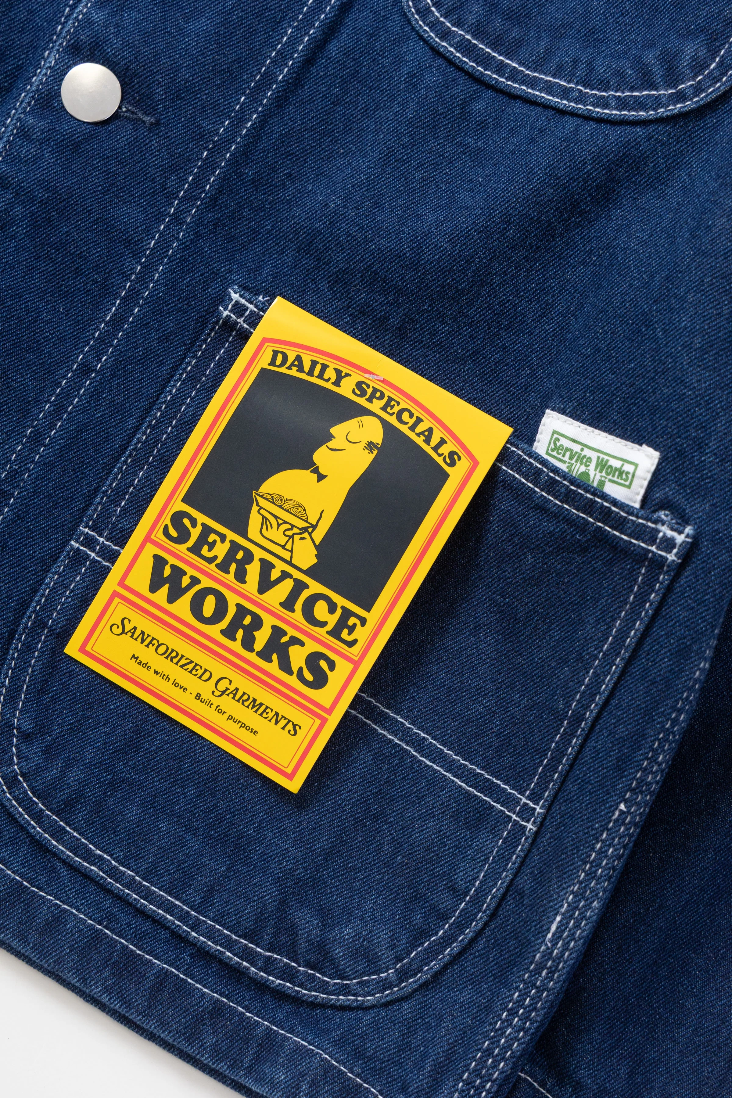 Service Works - Denim Coverall 2.0 - One Wash - Image 3