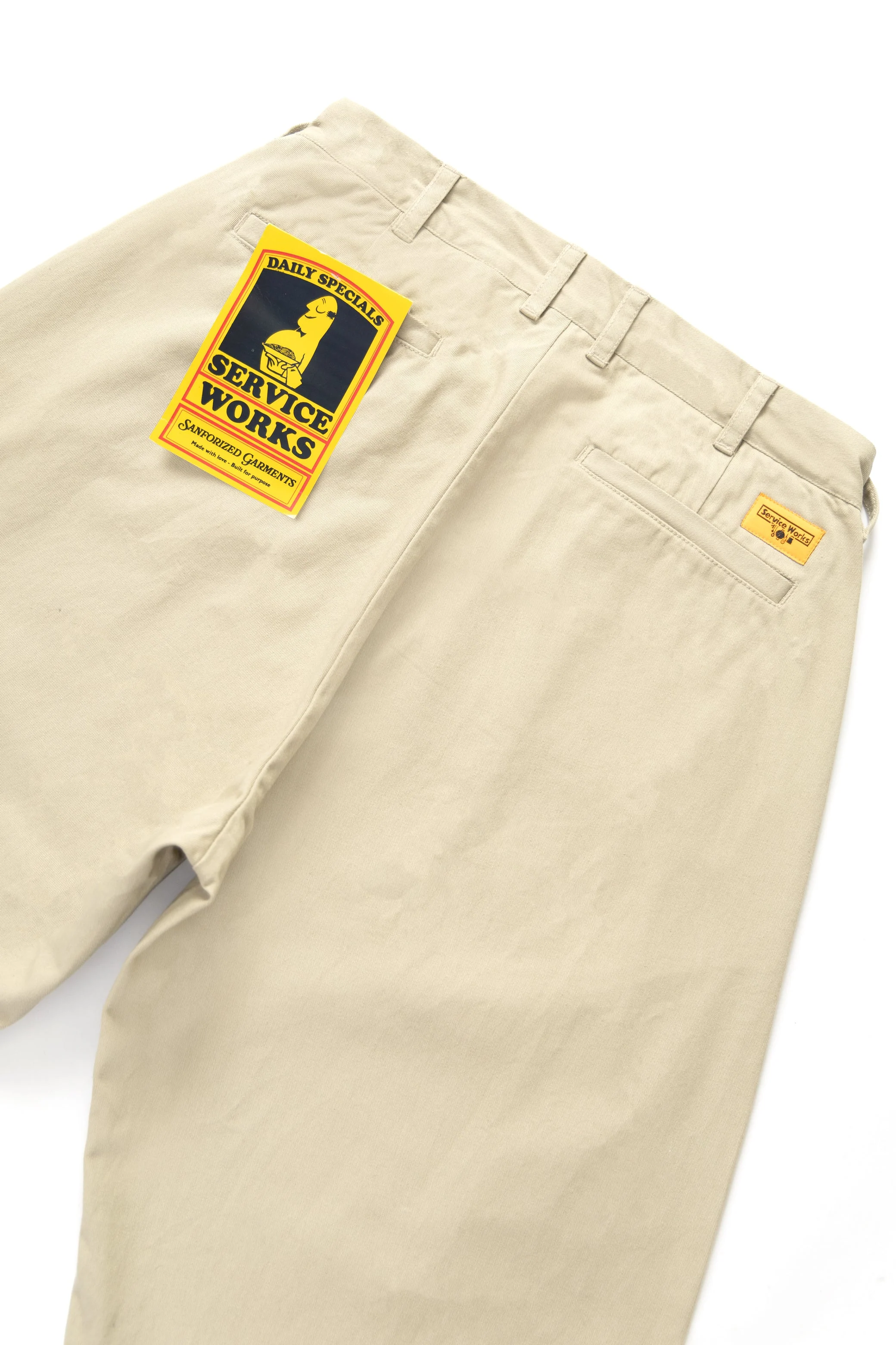 Service Works - Drill Part Timer Pant - Khaki - Image 4