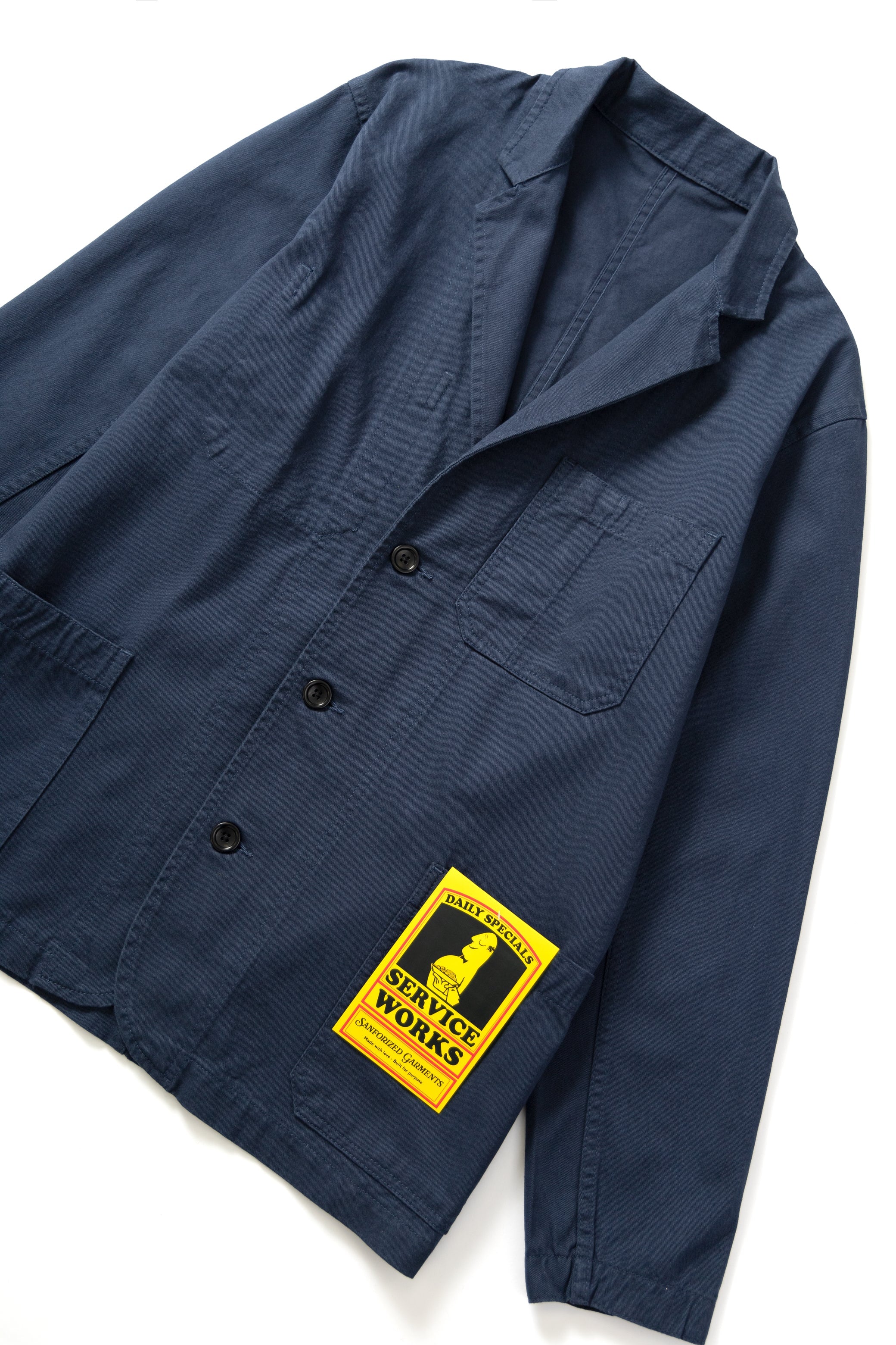 Service Works - Drill Server Suit Jacket - Navy - Image 2