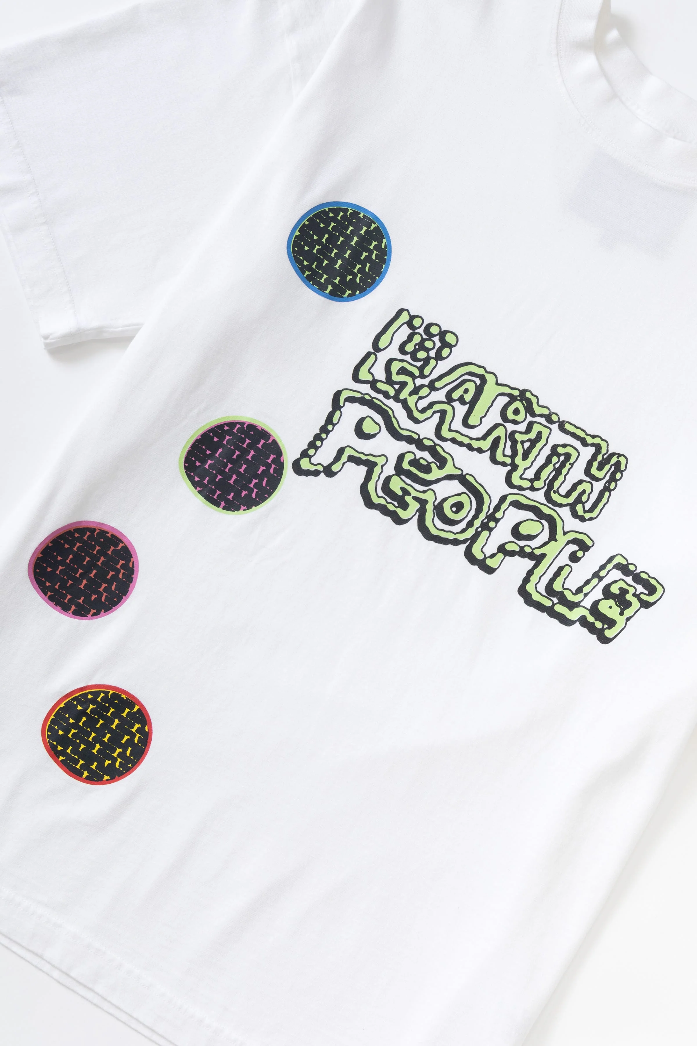 Earth People - Dots Tee - White - Image 4