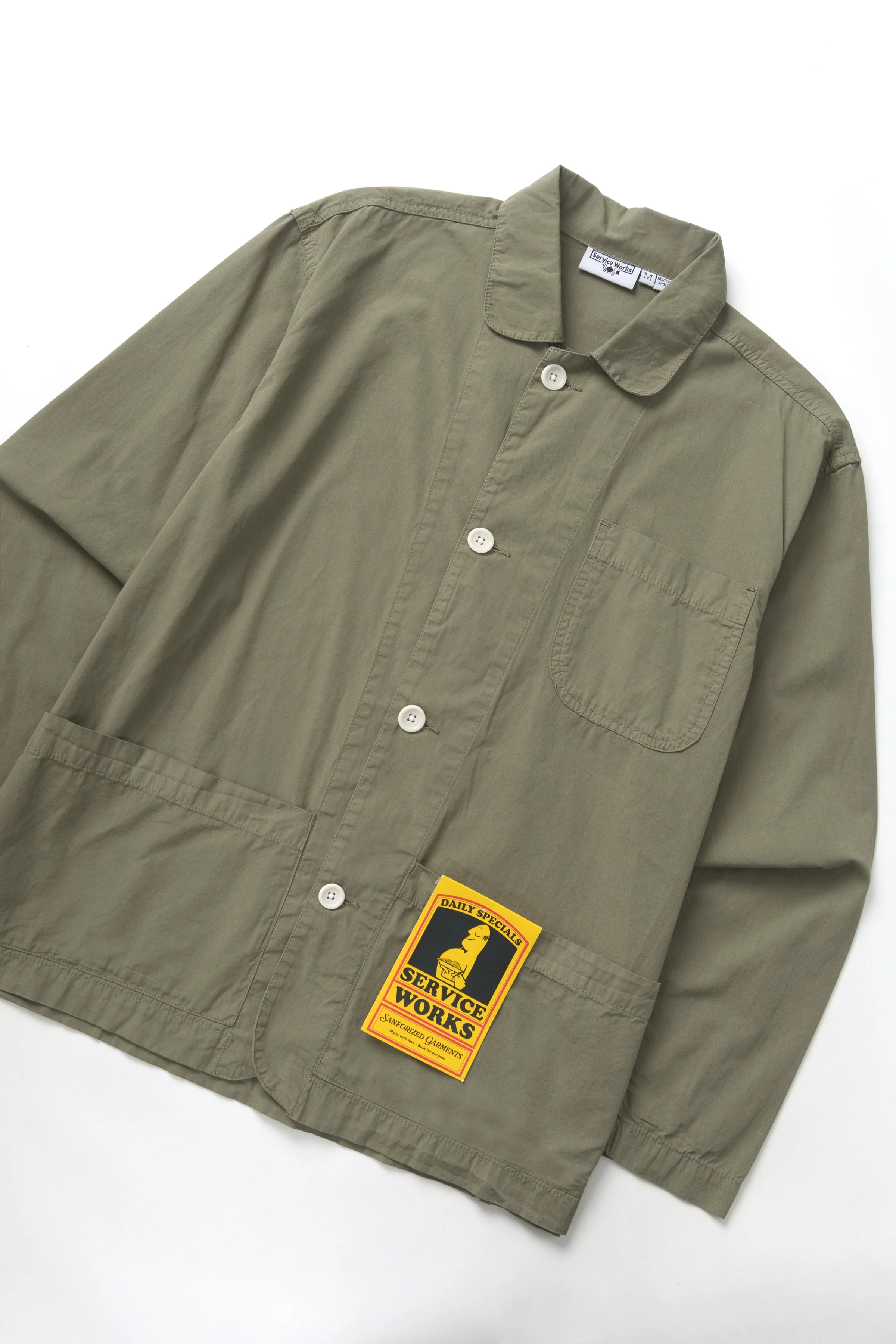 Service Works - Easy Chef Shirt - Olive - Image 3