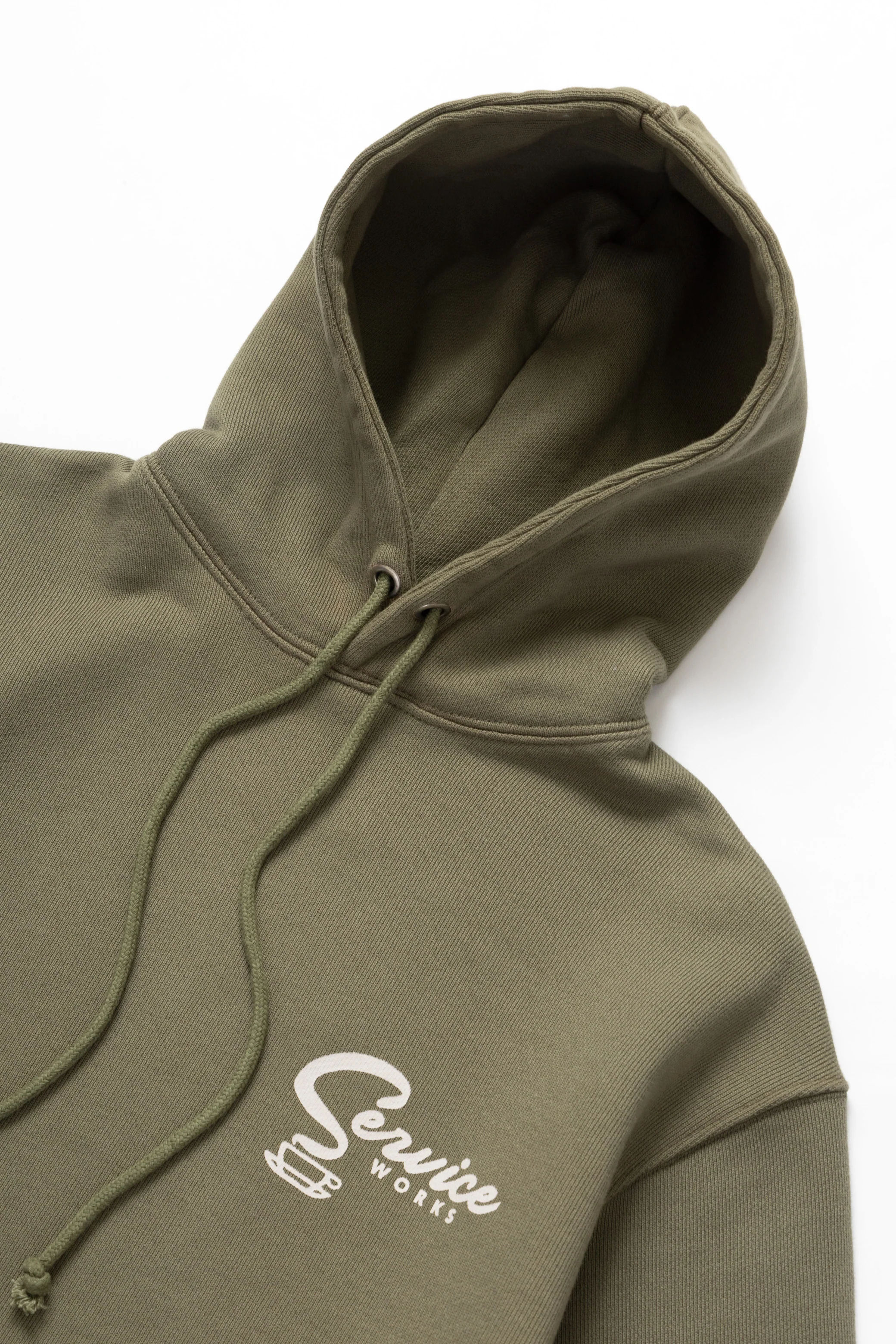 Service Works - Espresso Hoodie - Olive - Image 3