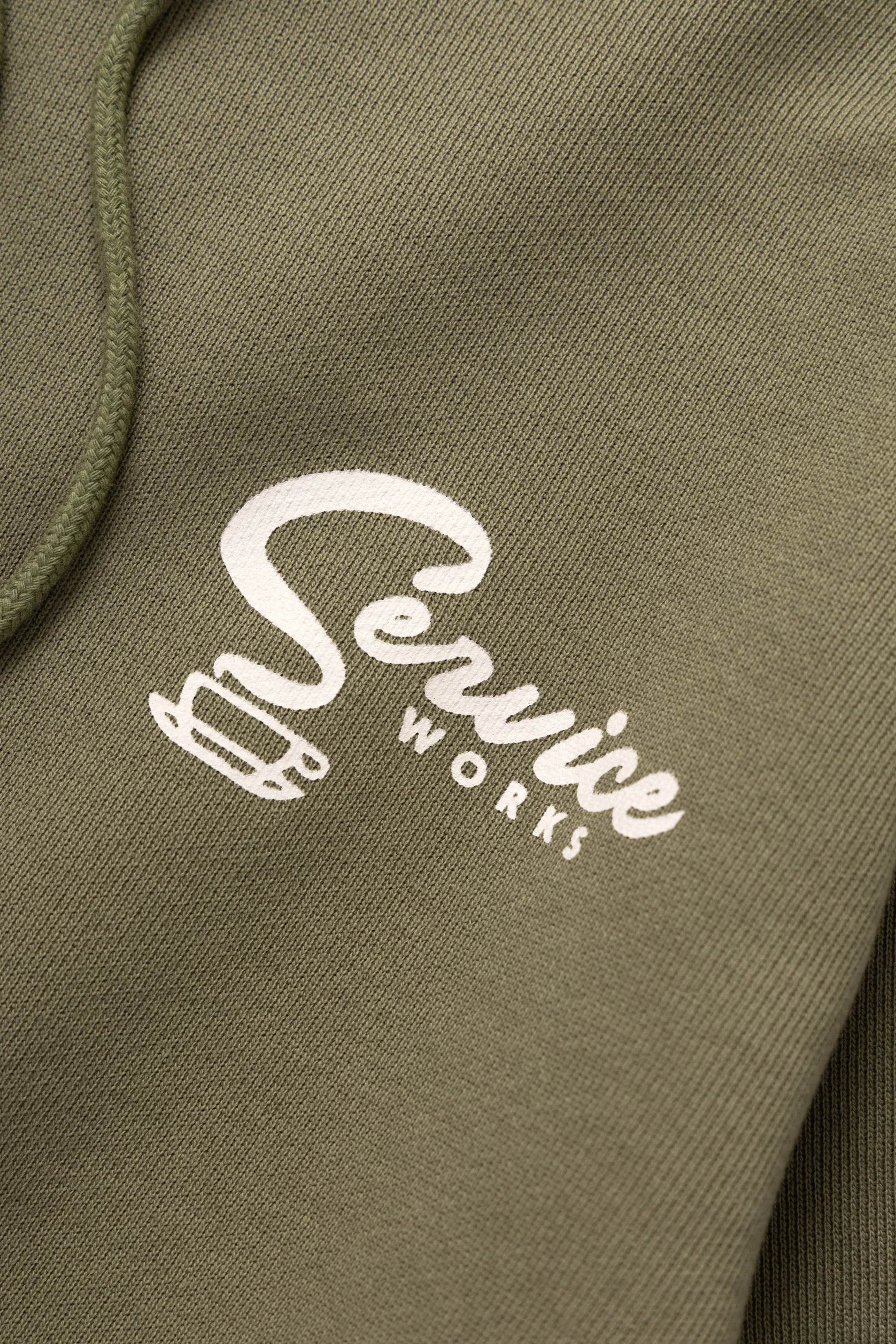 Service Works - Espresso Hoodie - Olive - Image 4